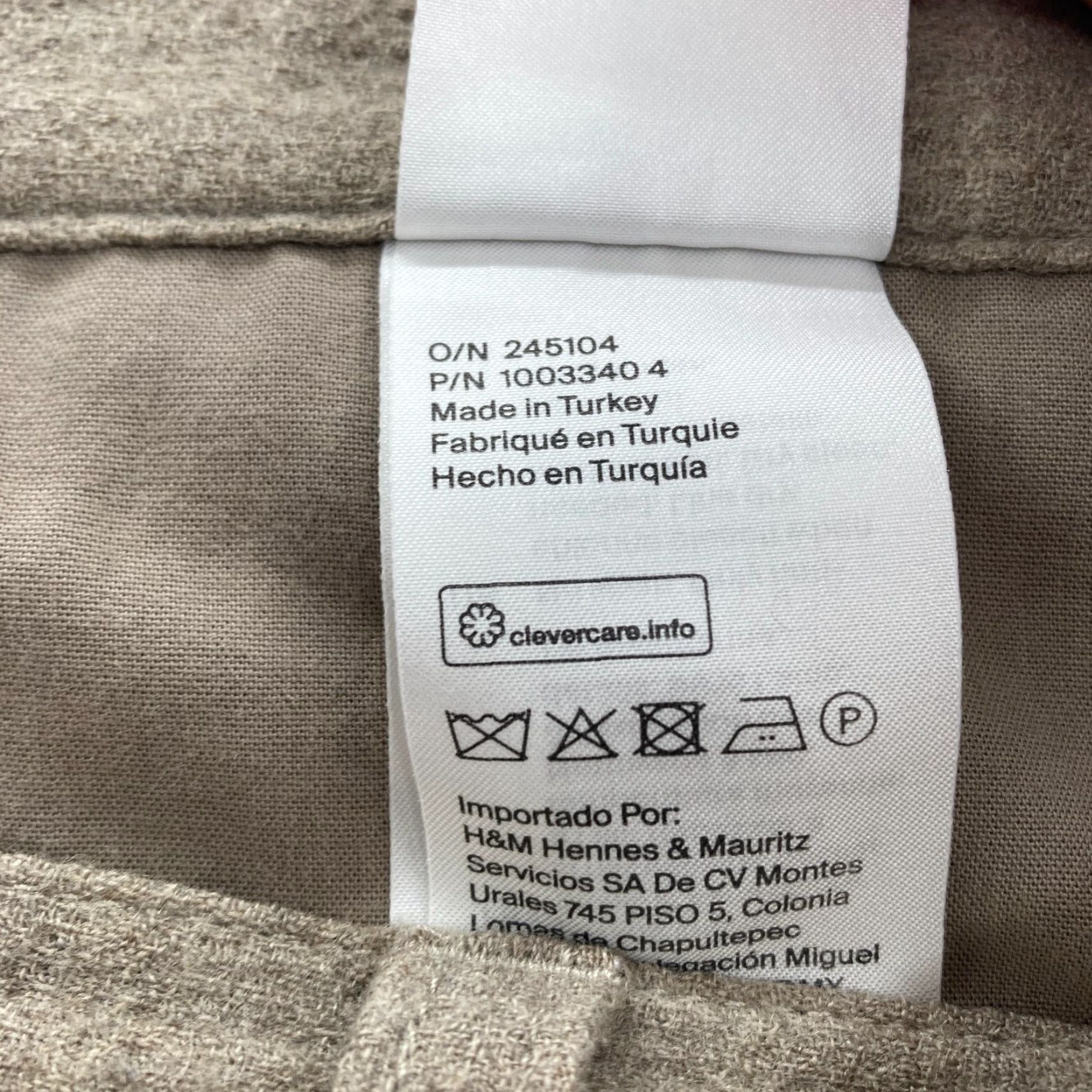 Cos COS Dress Pants Mens 38R Brown Wool Blend Stretch Pleated Slim Tapered Turkey Size US 38 / EU 54 - 7 Thumbnail