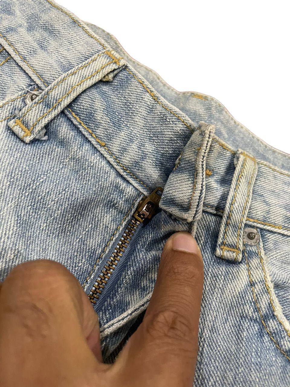 If Six Was Nine × Le Grande Bleu (L.G.B.) Disney x International World Jeans Japan Painter Minnie Jean Size US 32 / EU 48 - 12 Thumbnail