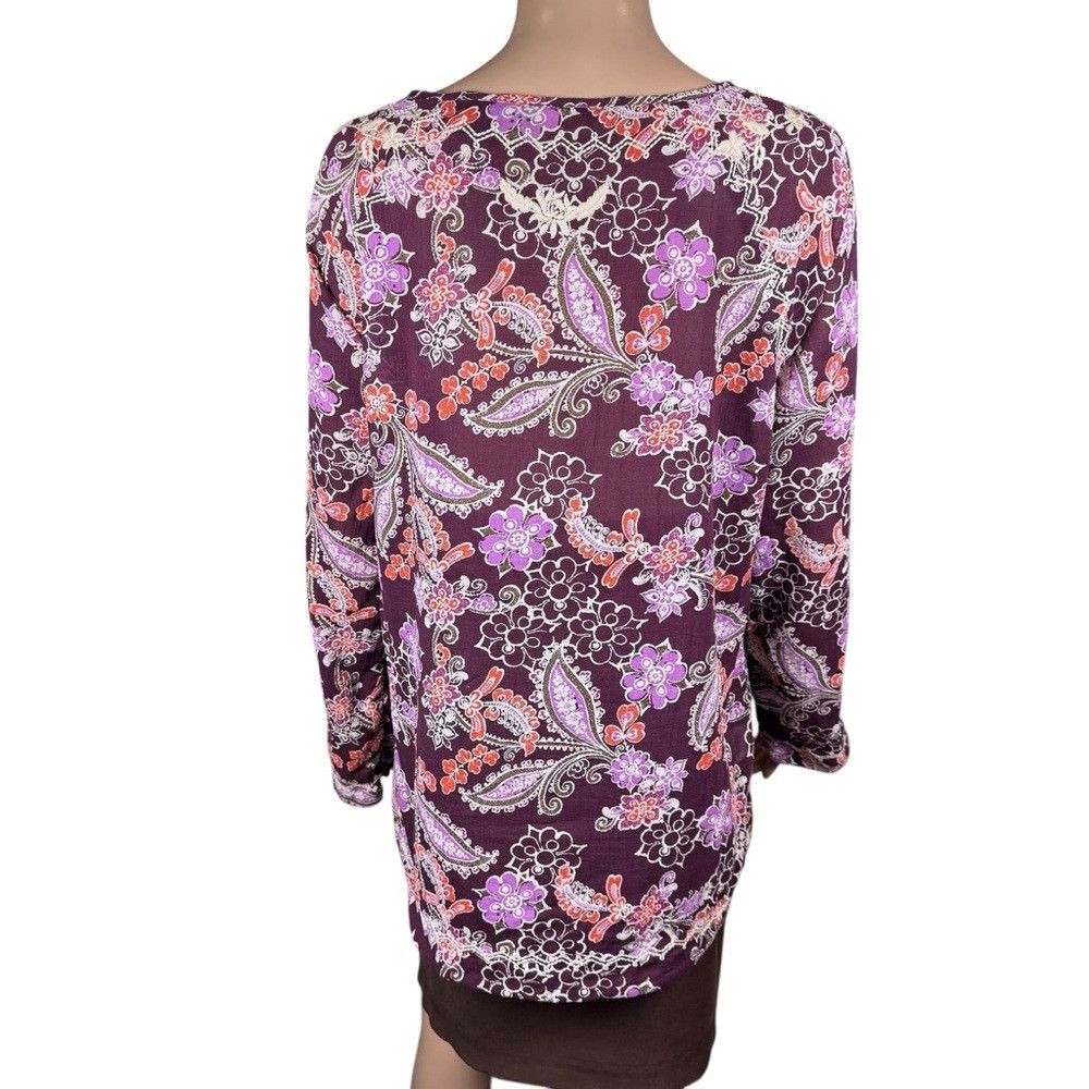 Eddie Bauer New Eddie Bauer Cotton Embroidered Long Sleeve Blouse Size Size L / US 10 / IT 46 - 4 Thumbnail