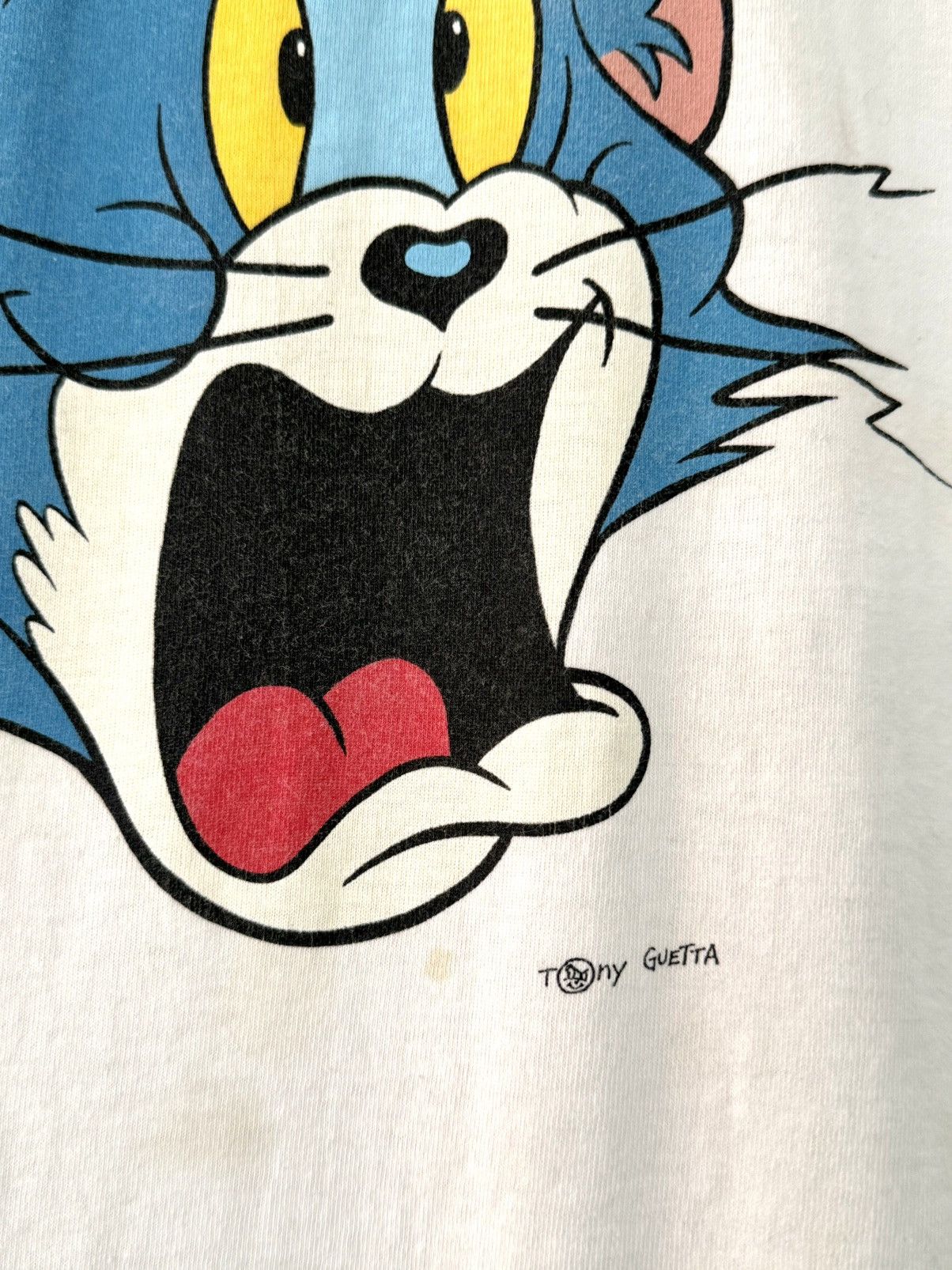 Vintage Vintage 1993 Tom & Jerry Tee - Too Cute! Guetta Bros (XL) Size US XL / EU 56 / 4 - 5 Thumbnail