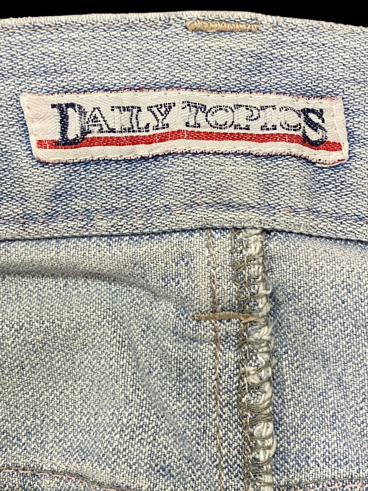 Japanese Brand Vintage Japanese Brands Faded Thunder Bootcut Jeans Size US 31 - 11 Thumbnail