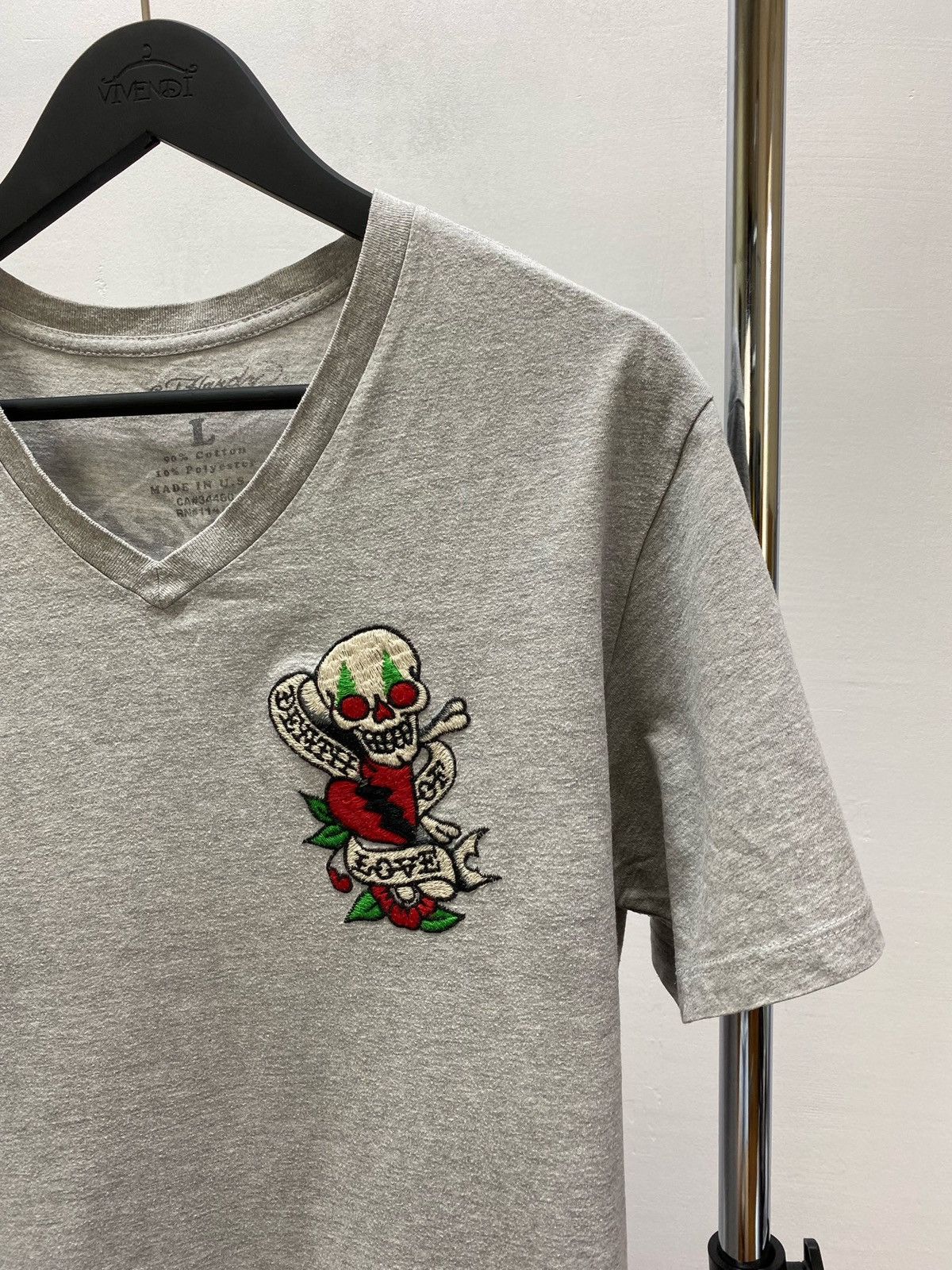 Christian Audigier × Ed Hardy Vintage 00’s Ed Hardy Hype T-Shirt Size US L / EU 52-54 / 3 - 7 Thumbnail