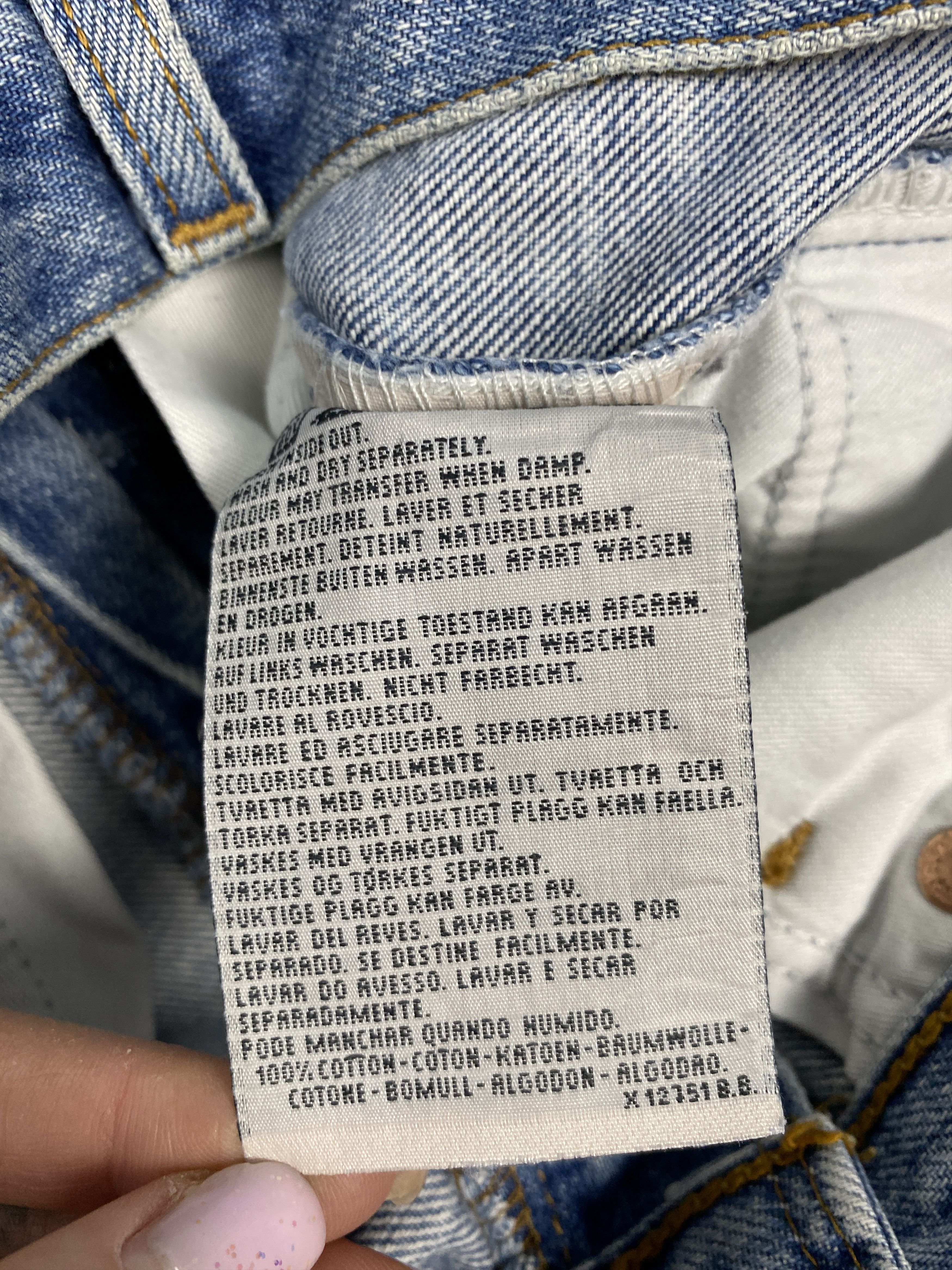 Levi's × Levi's Vintage Clothing Levi's 891 90s vintage womens jeans washed denim pants Size 27" / US 4 / IT 40 - 9 Thumbnail