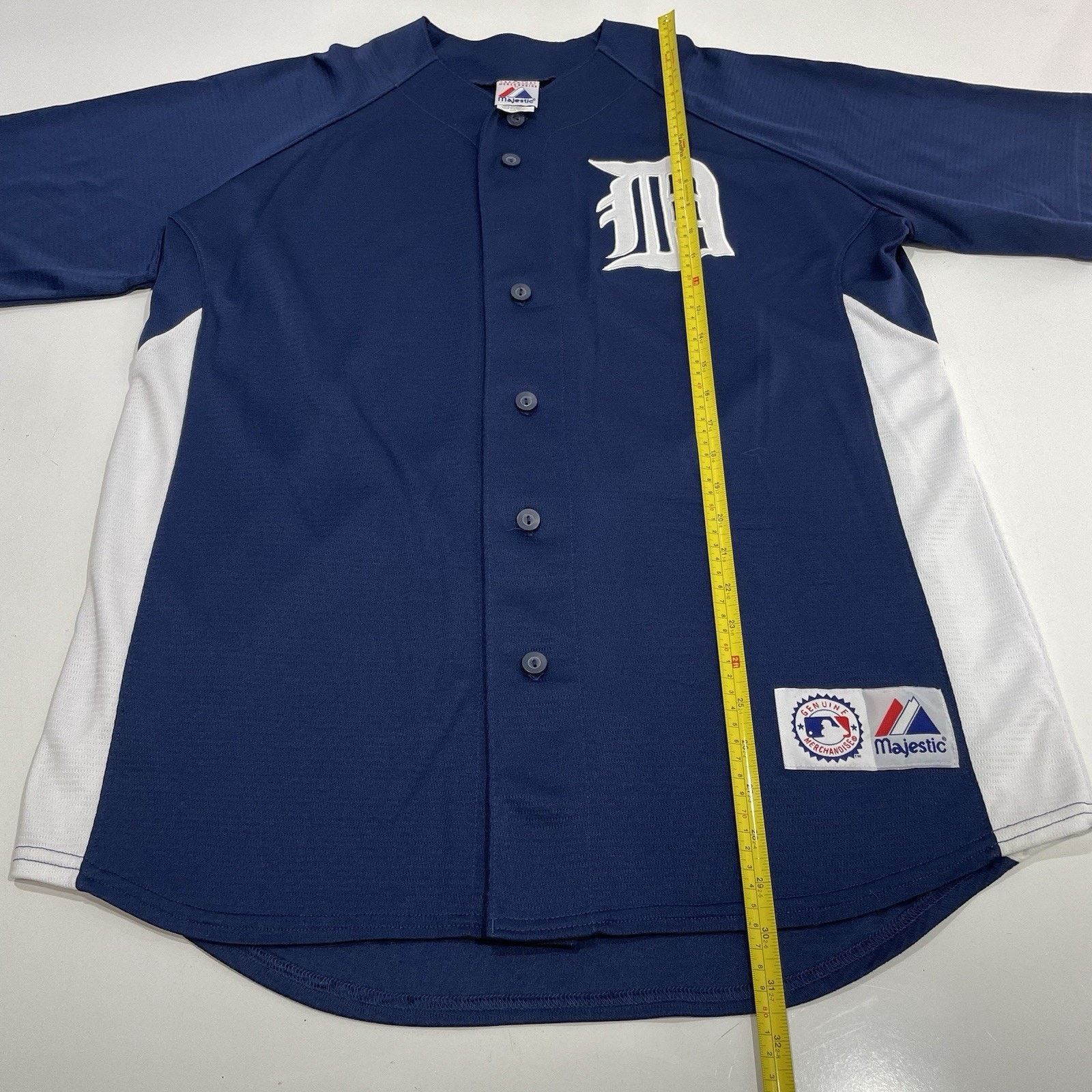 Majestic Men’s Detroit Tigers Johnny Damon Majestic Baseball Jersey L Size US L / EU 52-54 / 3 - 4 Thumbnail