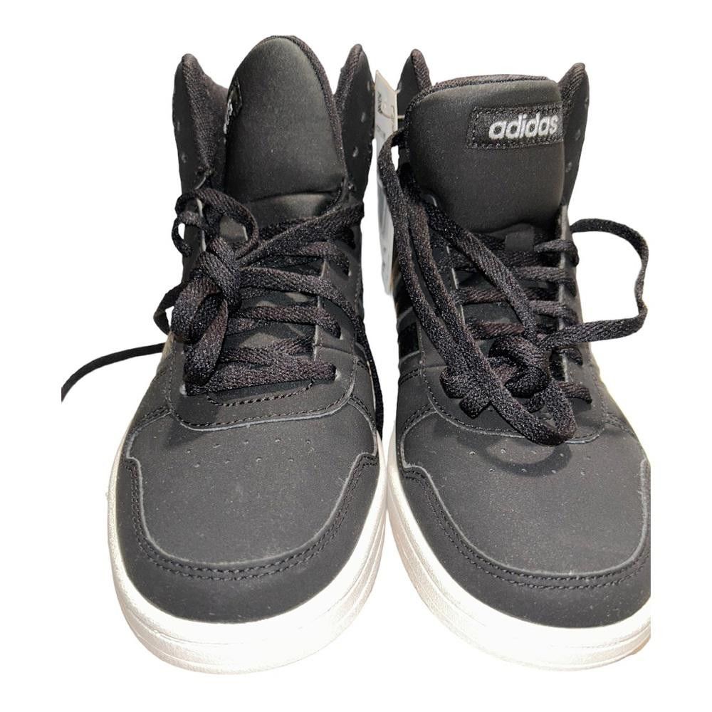 Adidas adidas l NWT Hoops 2.0 Mid Top Black Sneaker Size 7M/8W Size US 7 / EU 40 - 4 Thumbnail