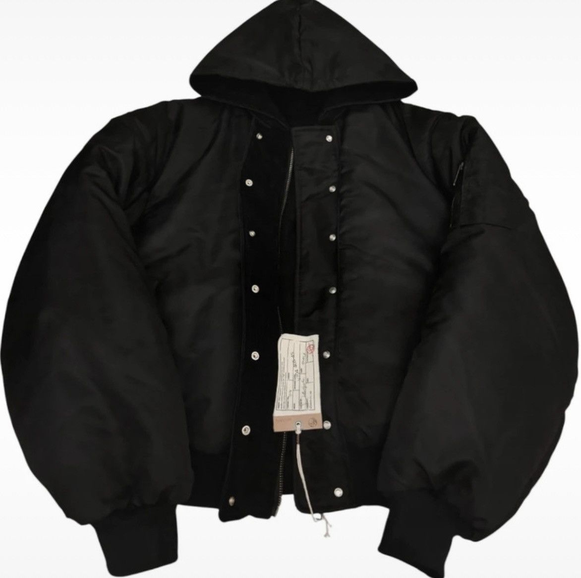No Faith Studios No Faith Studio Bomber Back Pocket Zip Jacket
