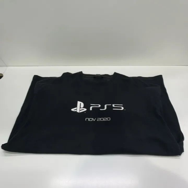 Balenciaga Balenciaga Balenciaga x PlayStation Black Graphic TShirt - Size US M / EU 48-50 / 2 - 4 Thumbnail