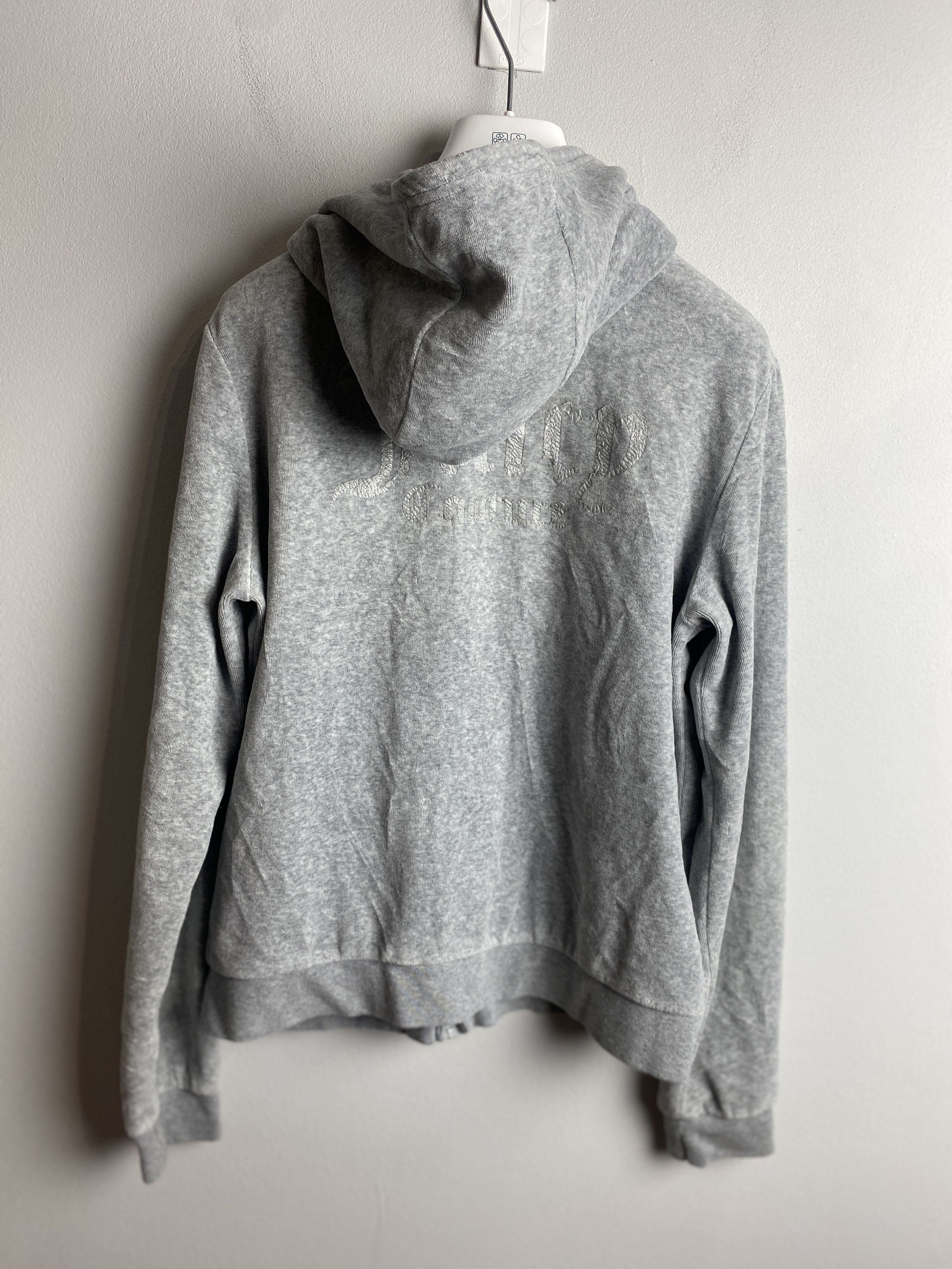 Juicy Couture Juicy Couture casual velvet velour zip-up hoodie Size S / US 4 / IT 40 - 2 Thumbnail