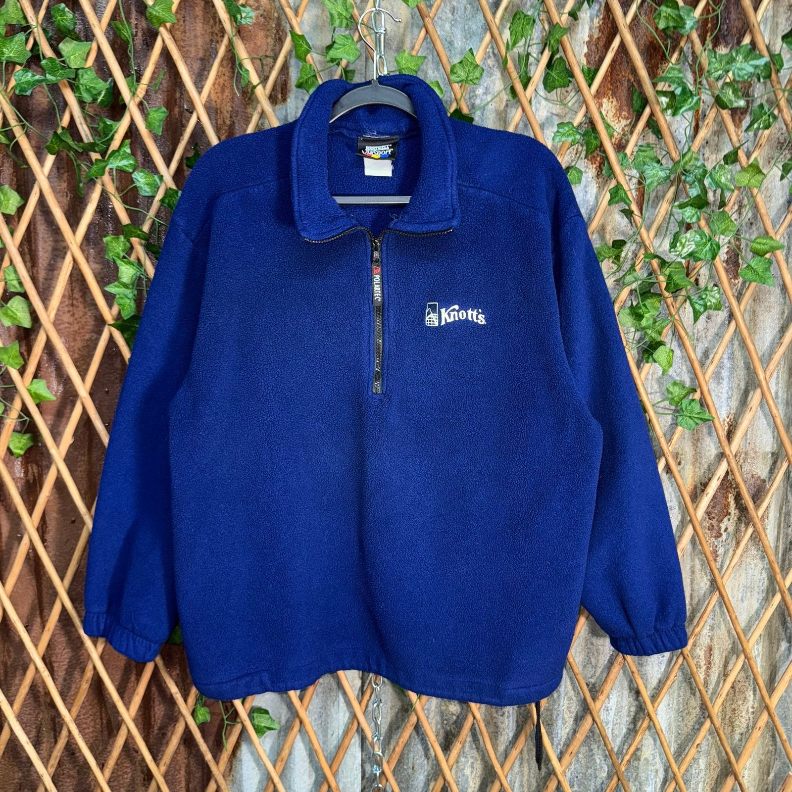 Polartec Vintage Y2K Knotts Berry Farm amusement park 1/2 zip fleece Size US L / EU 52-54 / 3 - 1 Thumbnail