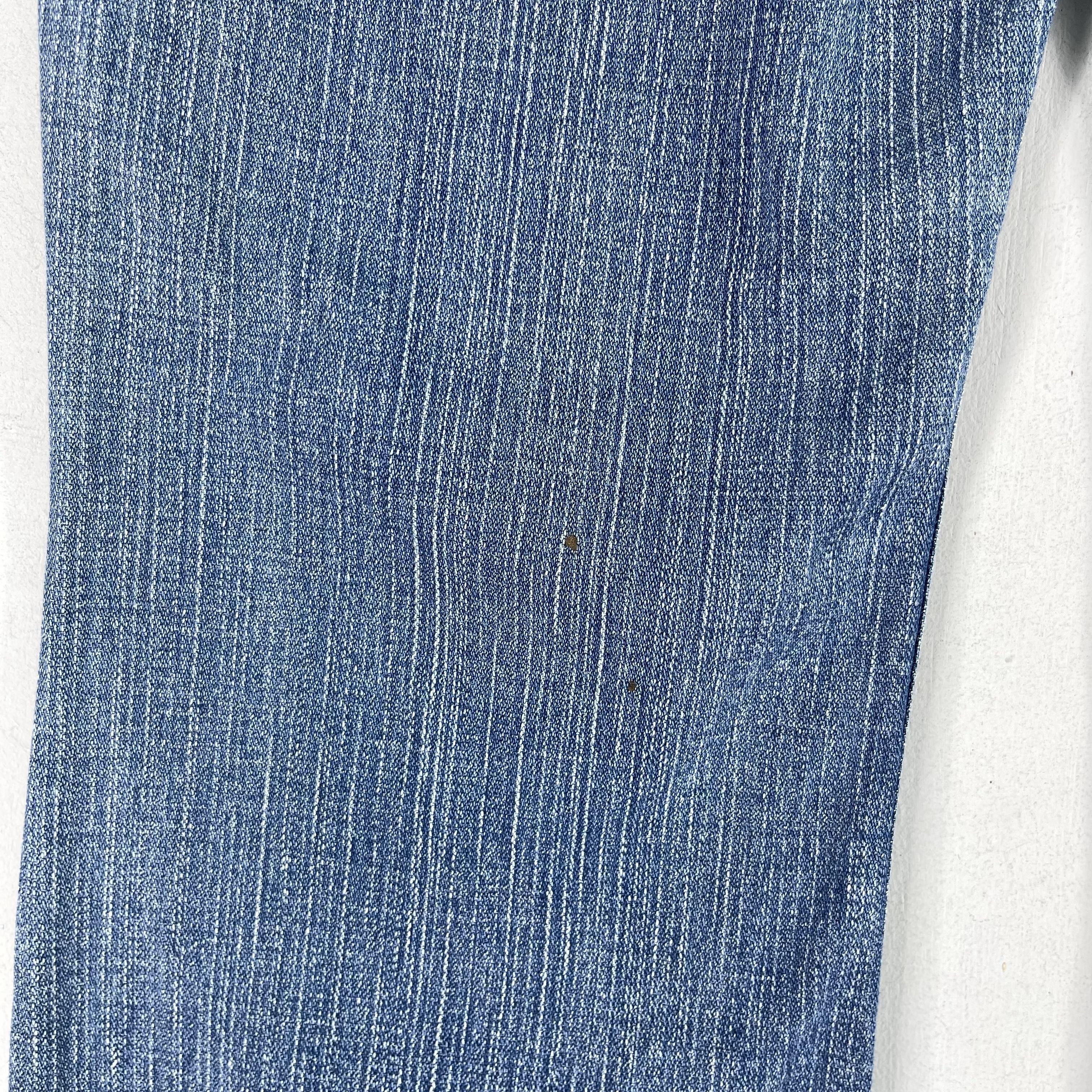 Levi's × Vintage W28 L28 Vintage Distressed Levis 518 Superlow Bootcut Jeans Size 28" / US 6 / IT 42 - 9 Thumbnail