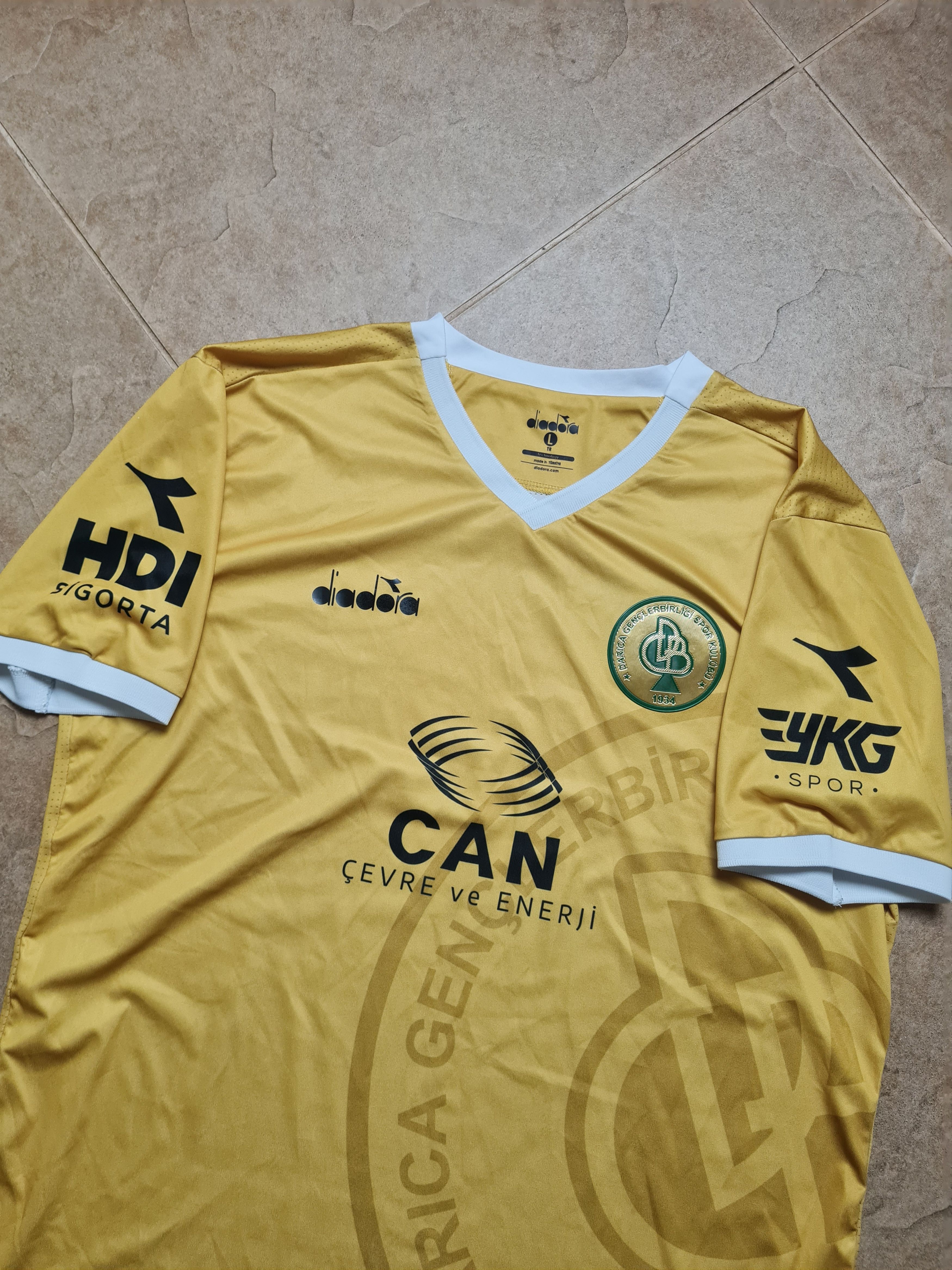 Diadora Football Jersey Diadora Darica Genclerbirligi 2021 Away Size US L / EU 52-54 / 3 - 20 Thumbnail