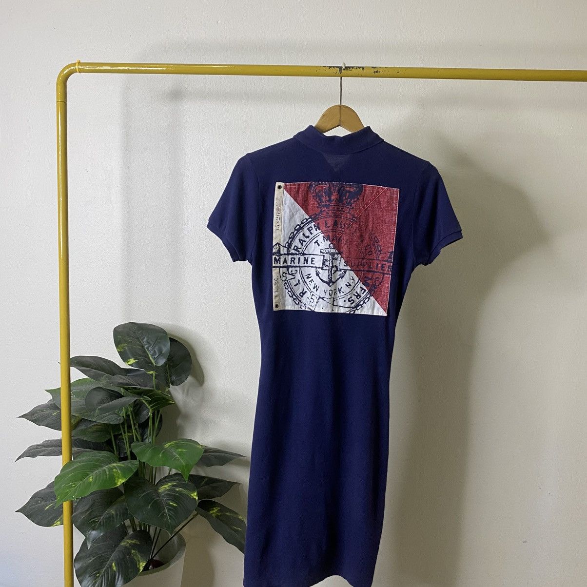 Ralph Lauren Ralph Lauren Marine Suppliers Women Long Polo Tee Size S / US 4 / IT 40 - 1 Thumbnail