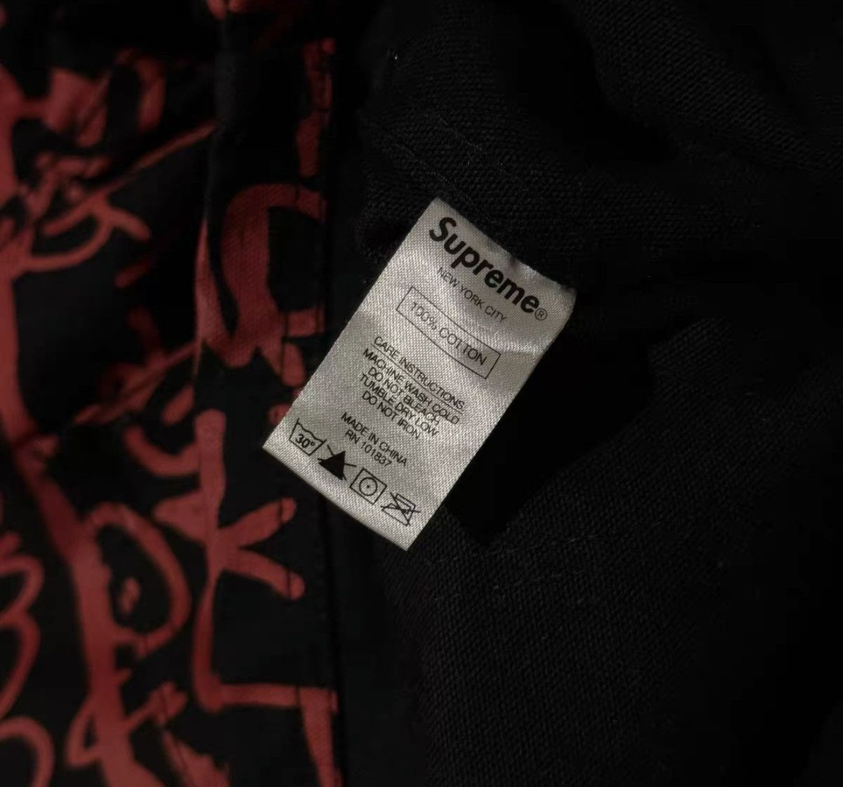 Supreme Supreme comme cdg shirt printed canvas chore coat jacket Size US M / EU 48-50 / 2 - 4 Thumbnail