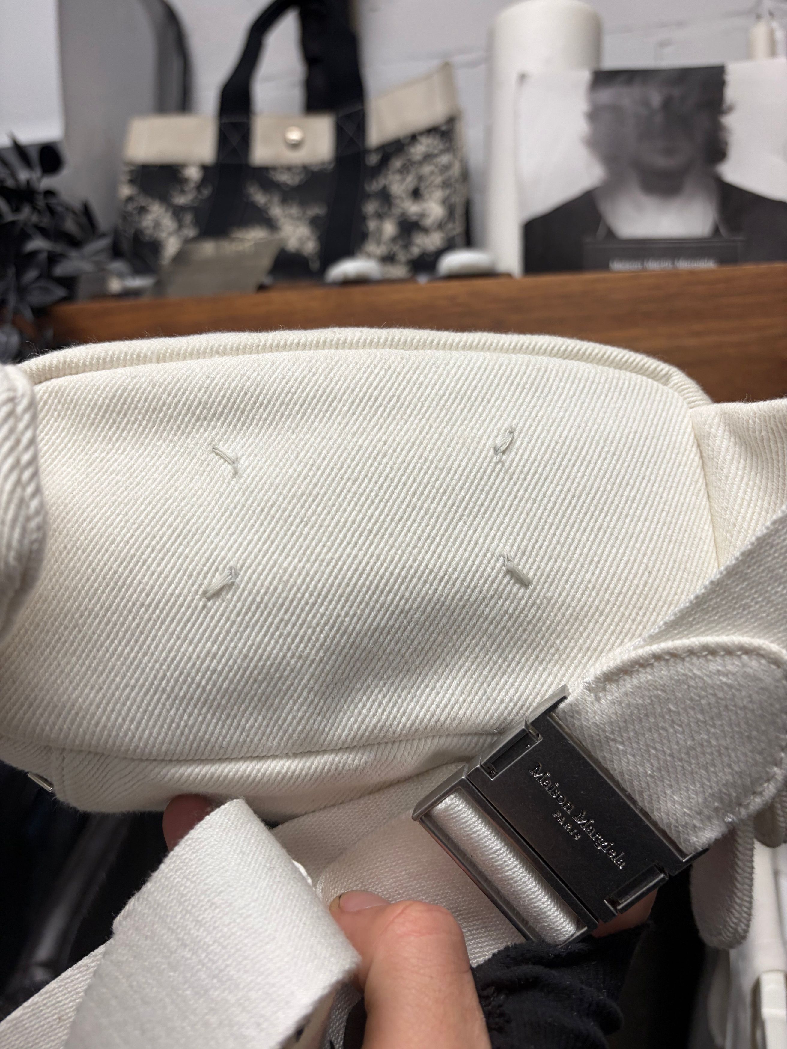 Maison Margiela SS2020 Maison Margiela White Canvas Side Bag Size ONE SIZE - 3 Thumbnail
