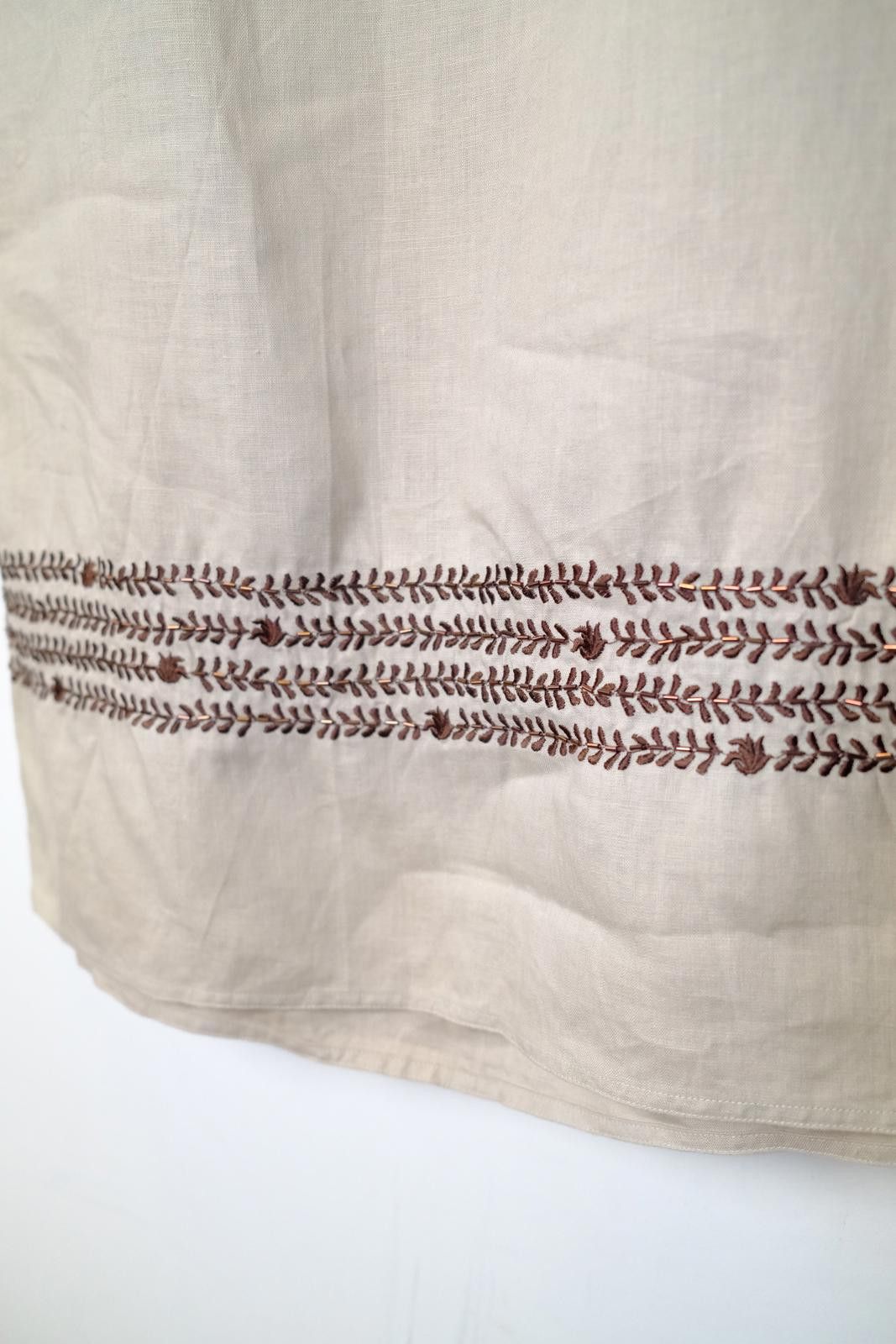 Other 00's Oviesse Vine Embroidered Skirt Size 40" / US 18 - 3 Thumbnail