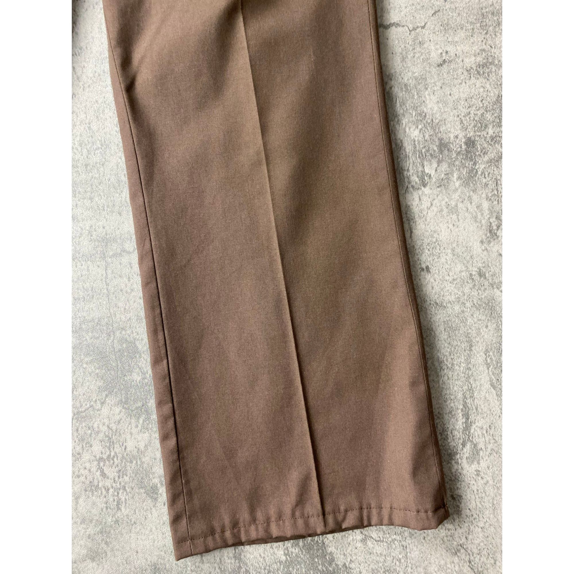 Vintage 70s Vintage Dress Pants Pleated Size US 34 / EU 50 - 3 Thumbnail