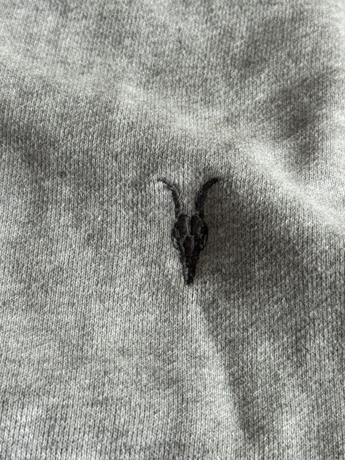 Allsaints × Designer Allsaints M raven bomber MD147K zip knitwear sweater jumper Size US M / EU 48-50 / 2 - 10 Thumbnail