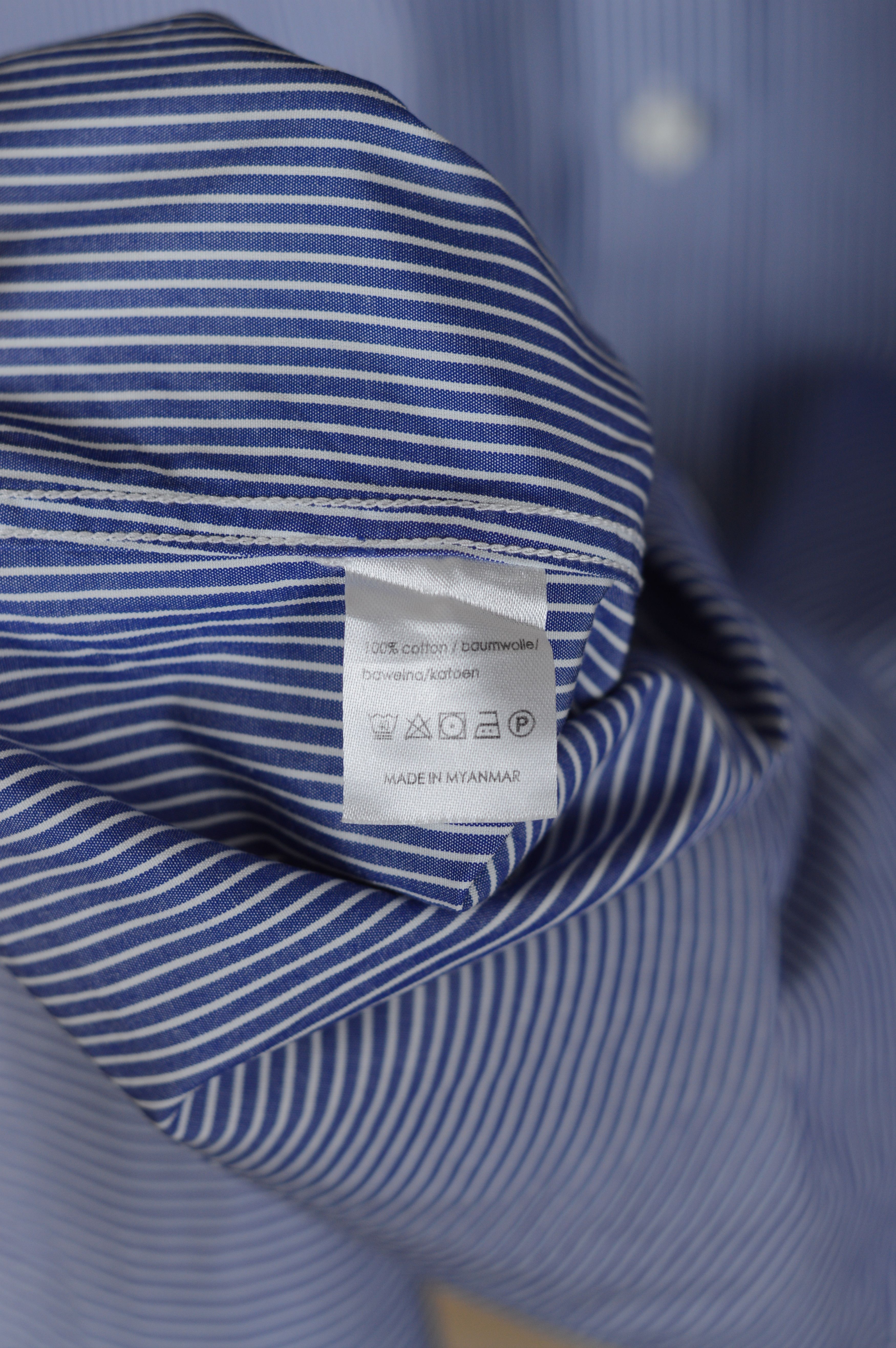 Designer × Savile Row Bernard Weatherill of Savile Row Formal Striped Shirt Size US L / EU 52-54 / 3 - 11 Thumbnail