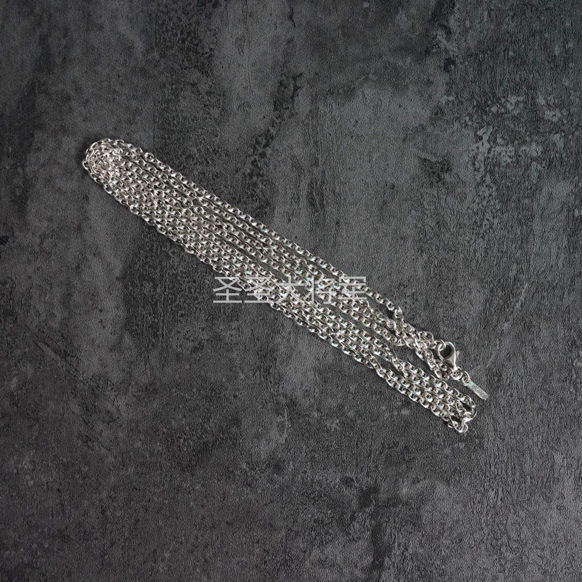 Emanuele Bicocchi Emanuele Bicocchi Polished Double-Strand Silver 58 New Size ONE SIZE - 3 Thumbnail
