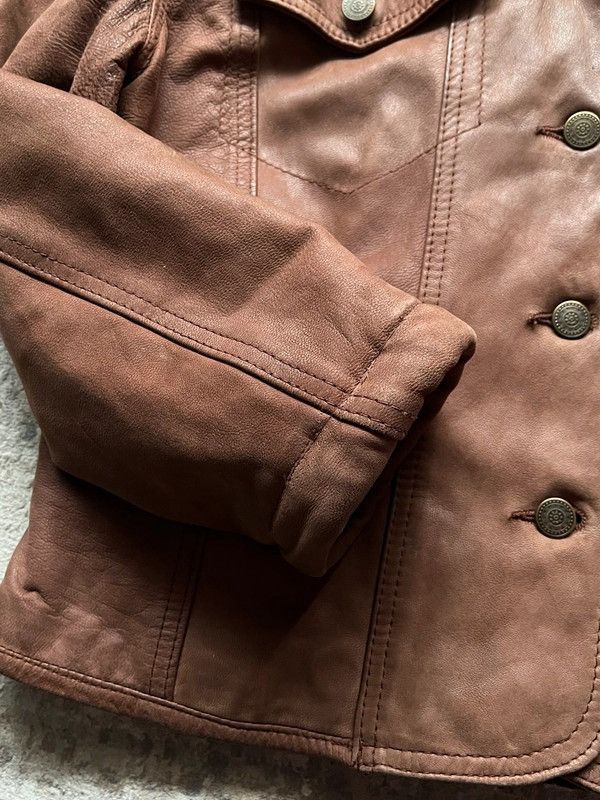 Other Carla El Cort Ingles Vintage 90s Leather Jacket Sz 44 Rare Size L / US 10 / IT 46 - 17 Thumbnail