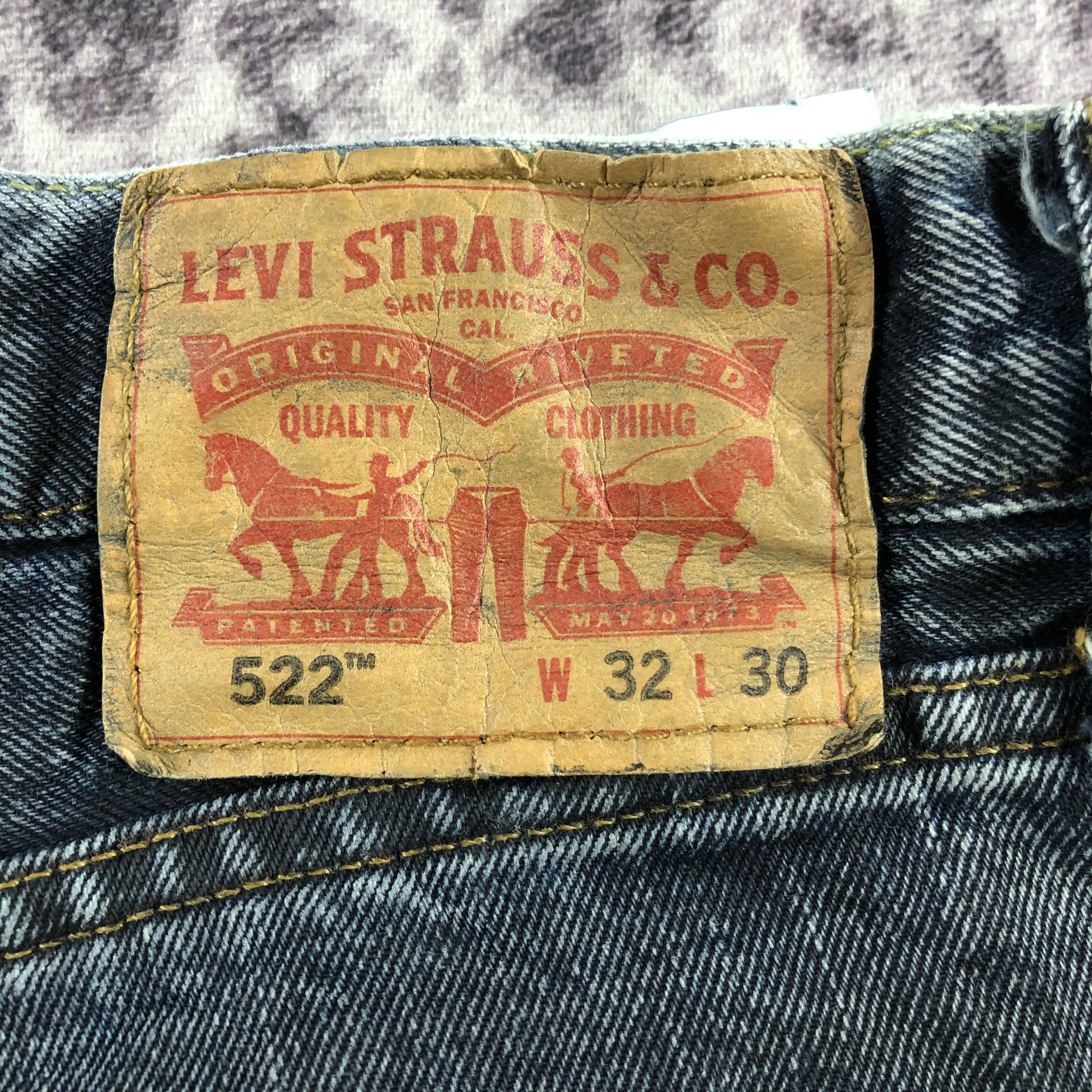 Levi's × Vintage Vintage Levis 522 Jeans-JM2890 Size US 34 / EU 50 - 6 Thumbnail