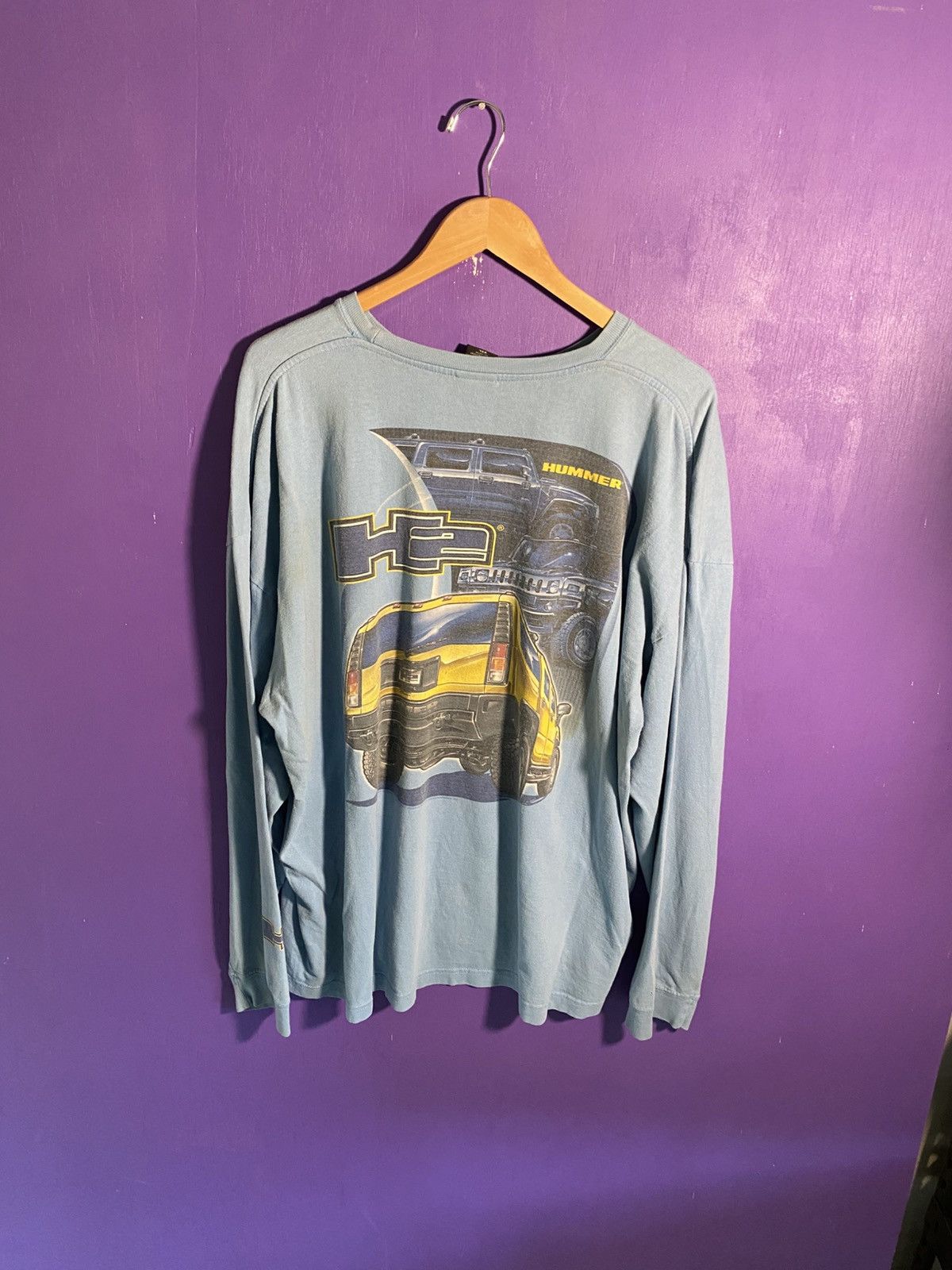 Other Vintage Y2k Hummer H2 car promo long-sleeve Size US XXL / EU 58 / 5 - 2 Thumbnail