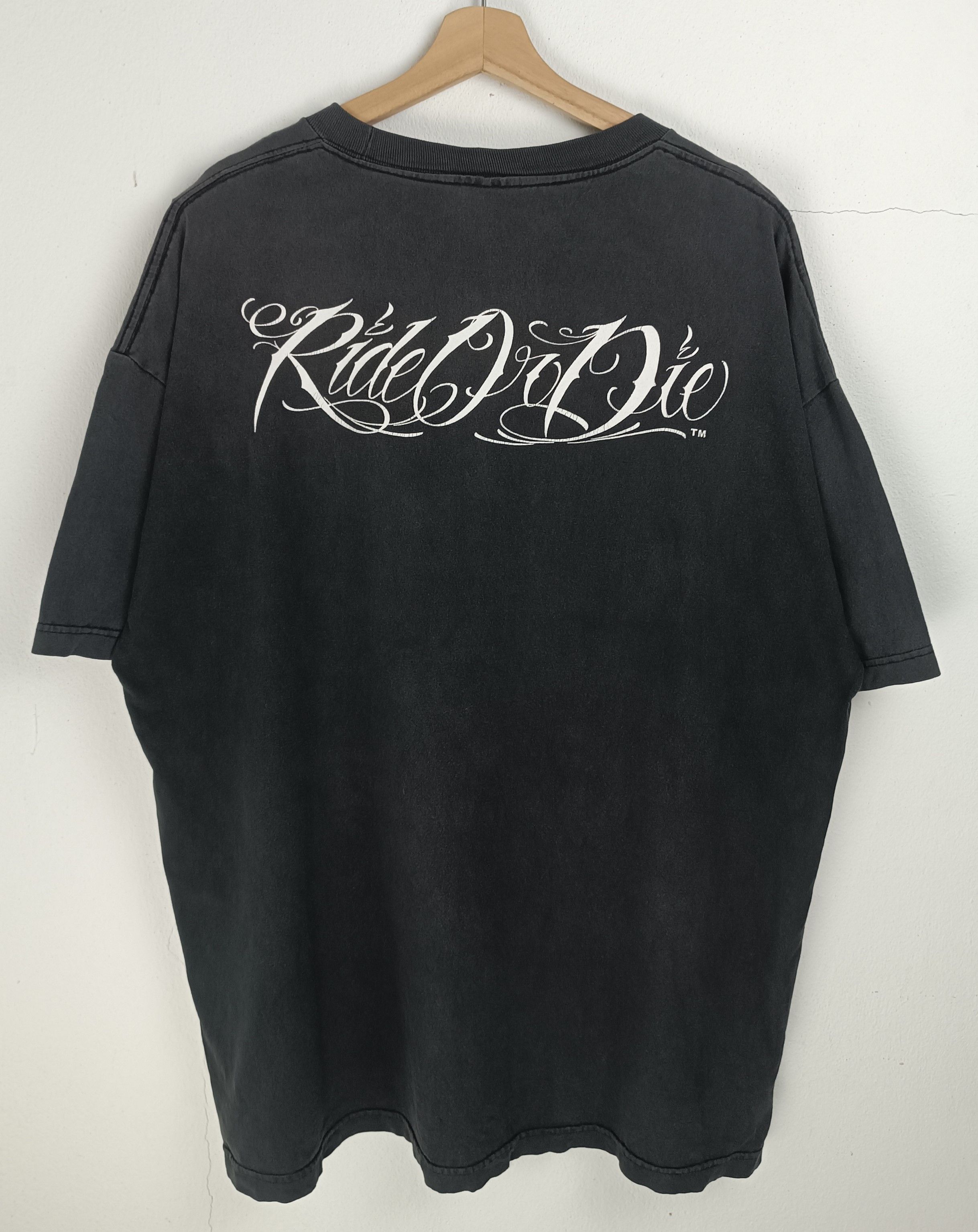 Other VINTAGE Y2K RIDE OR DIE SEXY SKULL FADED IFSIXWASNINE LGB Size US XXL / EU 58 / 5 - 4 Thumbnail