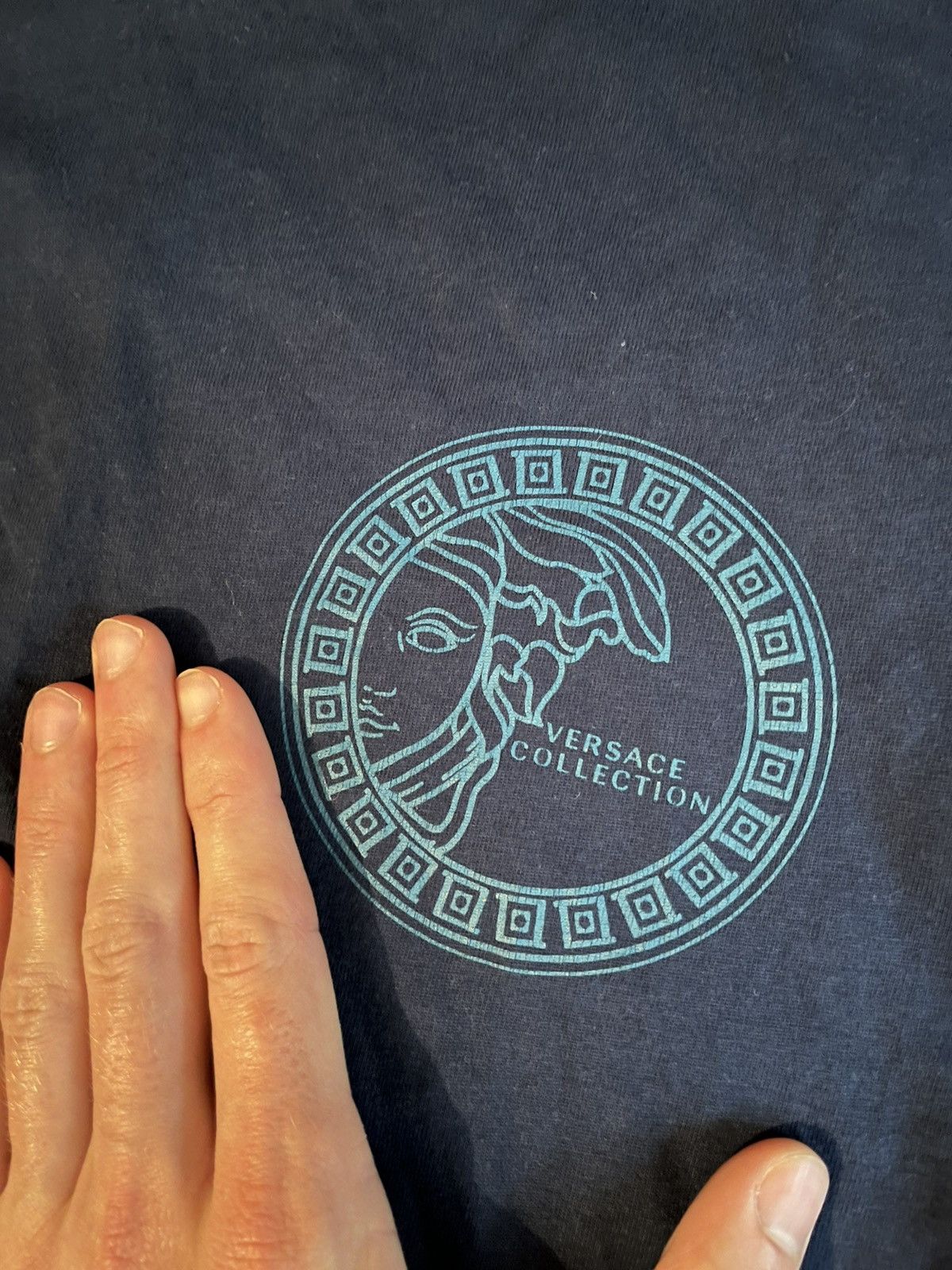 Versace Versace Collection Medusa Logo T-shirt Gianni Versace Size US L / EU 52-54 / 3 - 4 Thumbnail