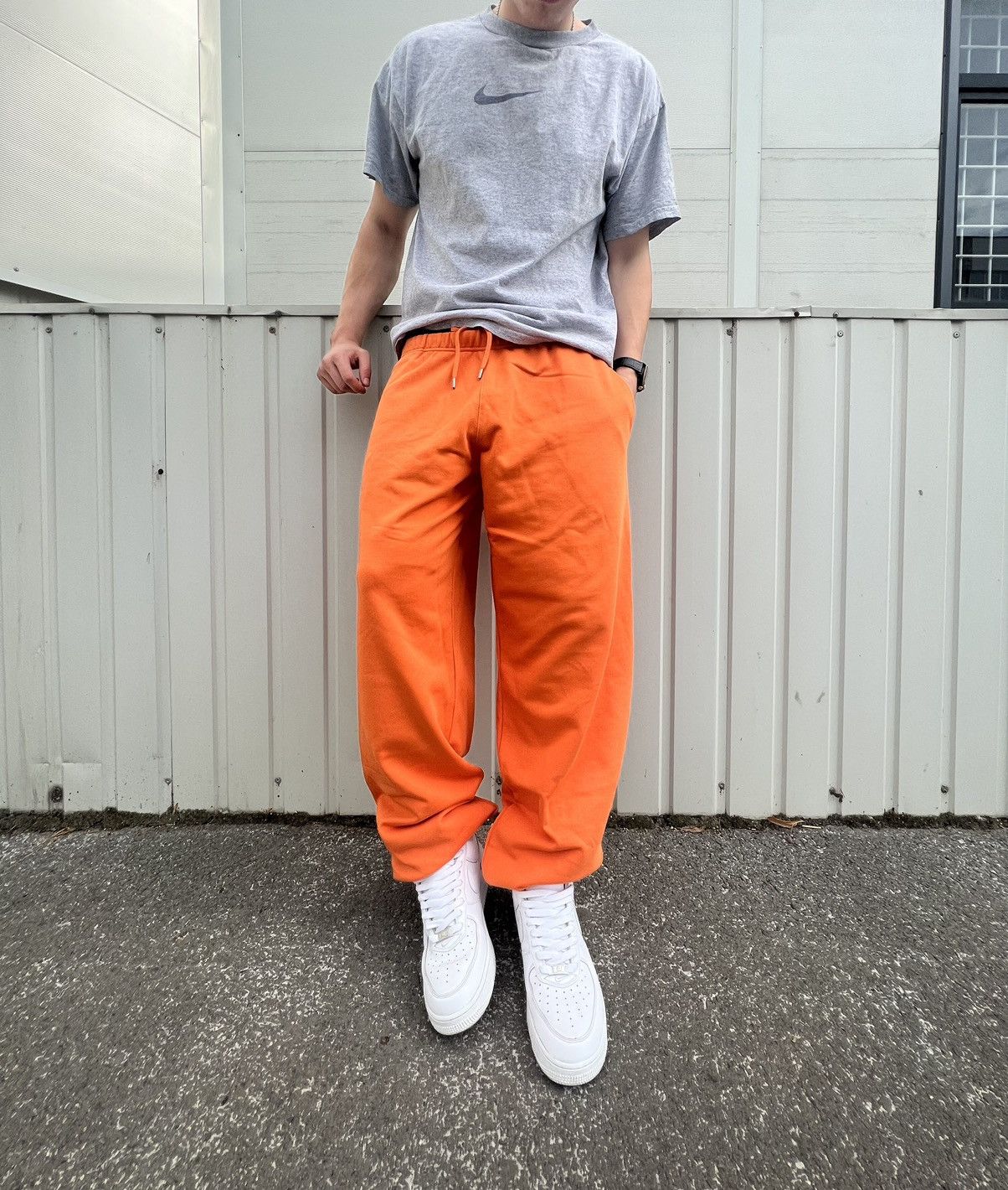 Calvin Klein × Heron Preston Heron Preston Calvin Klein Orange Pants Size US 30 / EU 46 - 9 Thumbnail