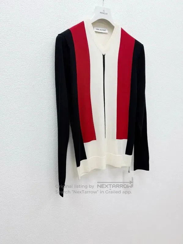 Neil Barrett Neil Barrett Colorblock Wool Sweater . Size US S / EU 44-46 / 1 - 2 Thumbnail