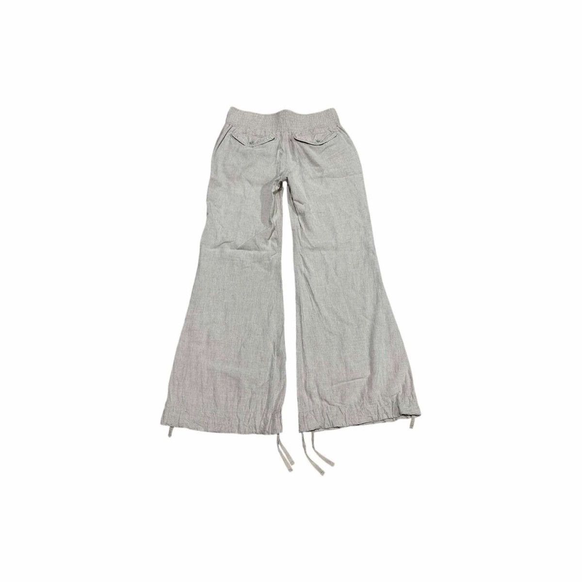 If Six Was Nine 🔥Sick Y2K Goa Hemp Flared Pants Size US 30 / EU 46 - 5 Thumbnail