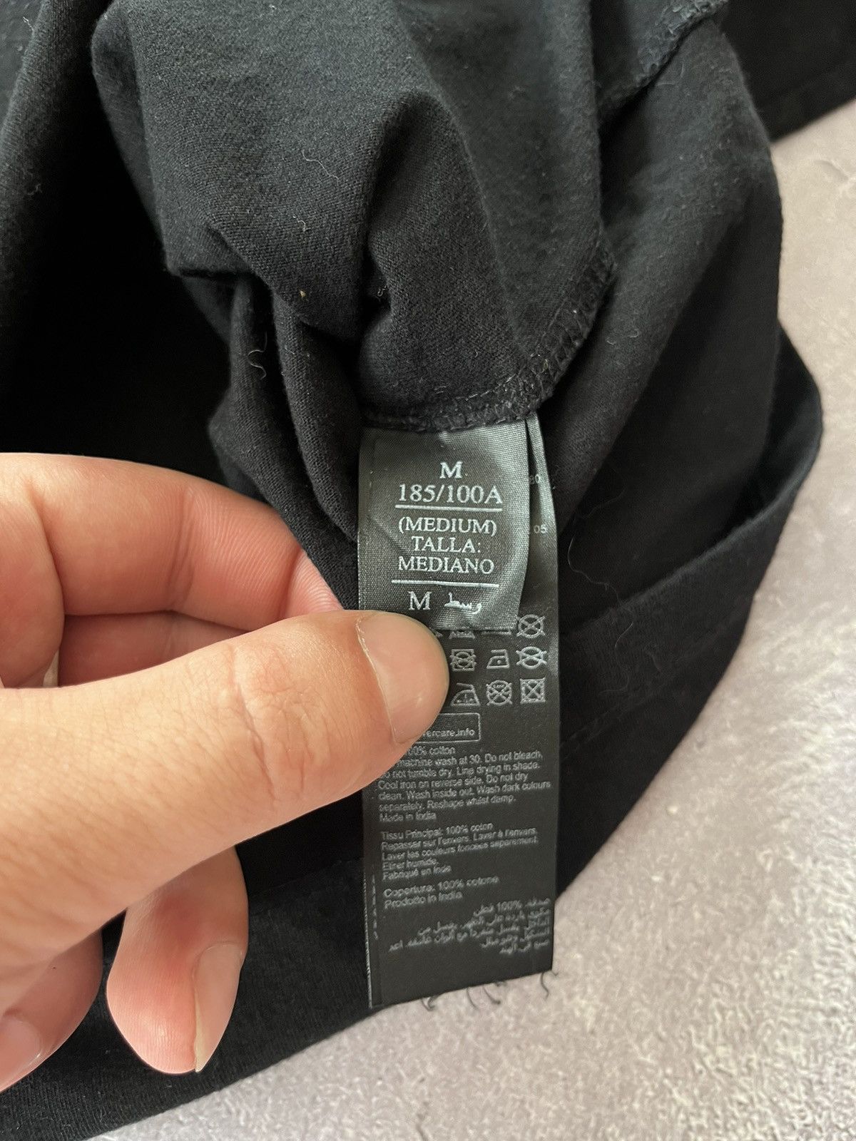 Allsaints Allsaints Aurocide S/S Crew Black t shirt men vintage Size US M / EU 48-50 / 2 - 6 Thumbnail