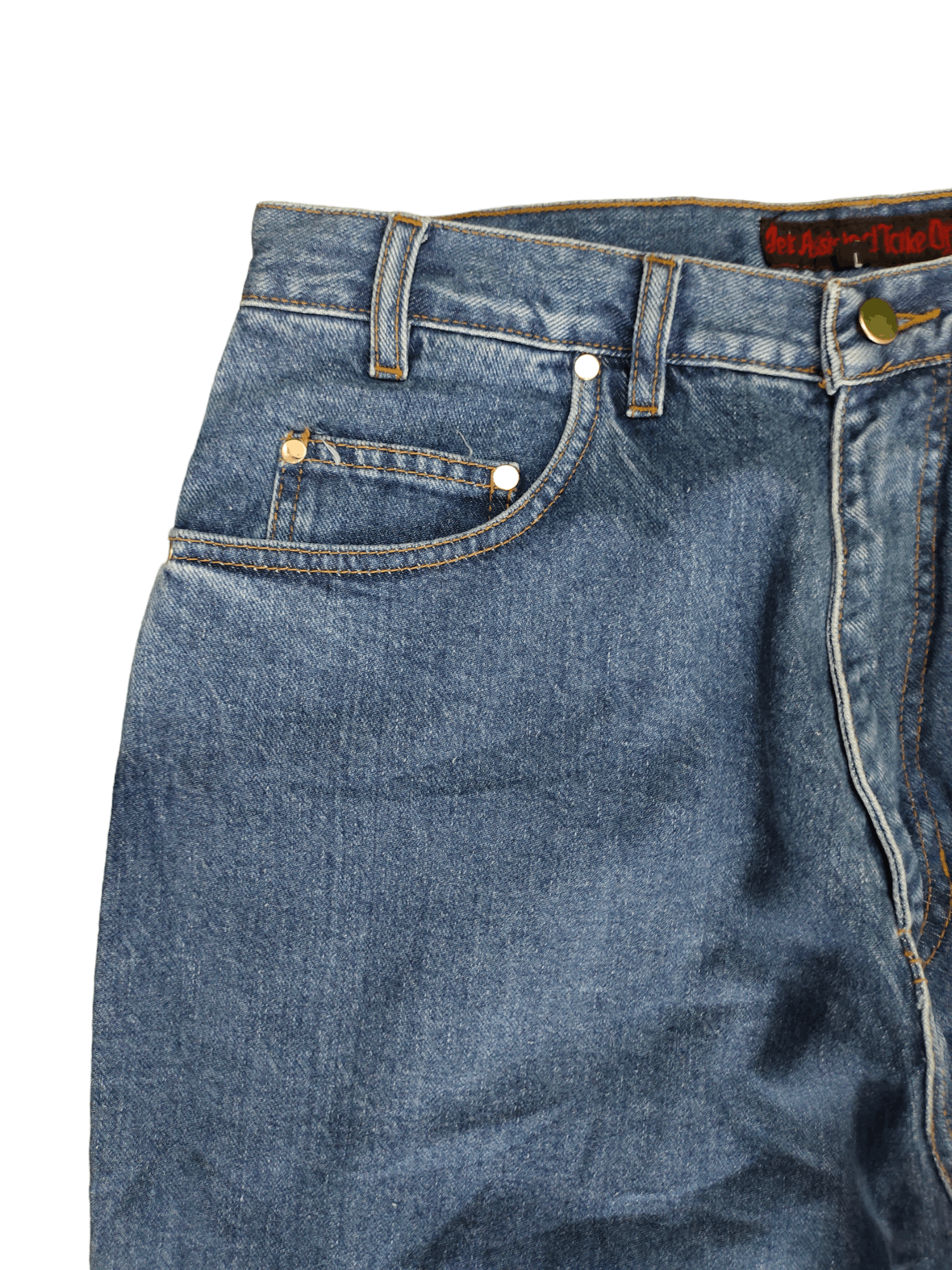 Vintage Crazy Vintage Y2k Jato Wide Leg Jnco Style Baggy Jeans Size US 31 - 4 Thumbnail