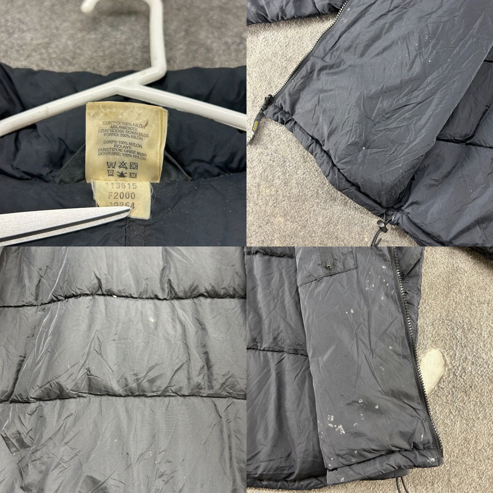 Vintage VINTAGE REI Jacket Mens MT Black Puffer Down Insulated Parka 90s Big & Tall Mens Jacket Size US M / EU 48-50 / 2 - 8 Thumbnail