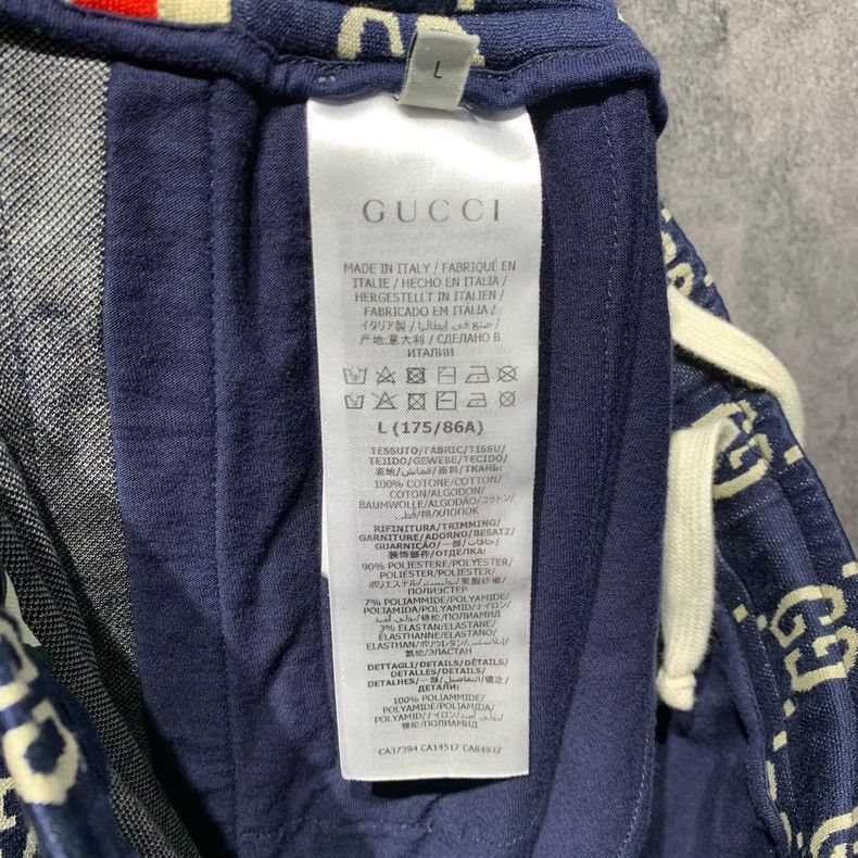 Gucci Gucci Size L Old flower full-print sweatpants 2501-Nextarro Size US 34 / EU 50 - 4 Thumbnail