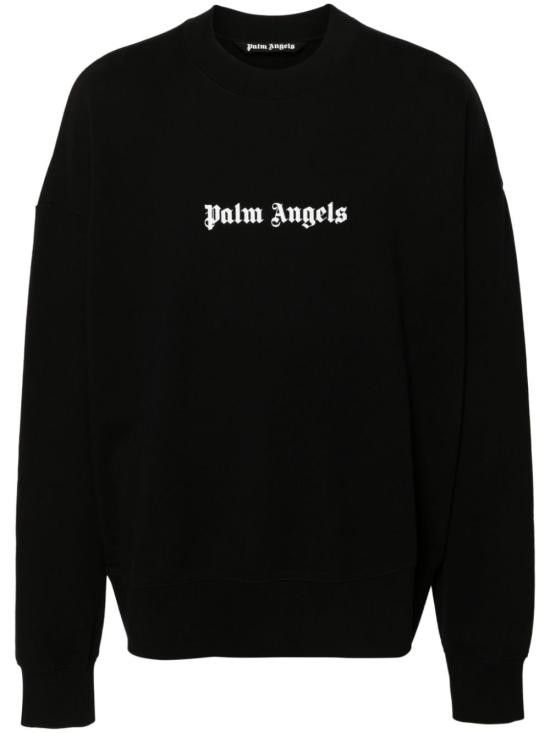 PALM ANGELS Men Hoodies PMBA080C99FLE001 1001 Black