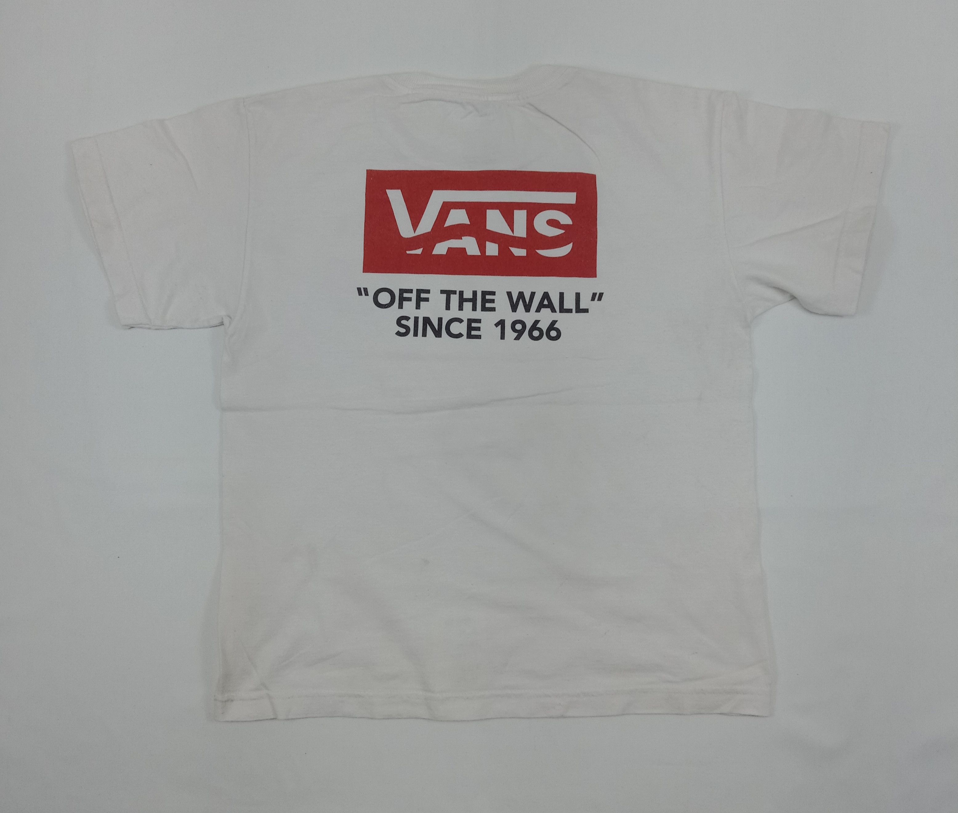 Vans Vintage Vans Off The Wall T Shirt Size US S / EU 44-46 / 1 - 1 Thumbnail