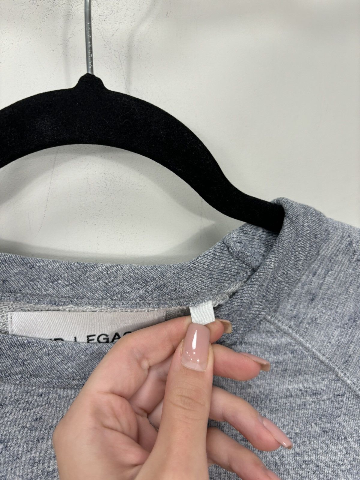 Our Legacy Our Legacy SS14 Grey Blue Melange Y2K Hype Sweatshirt Size US M / EU 48-50 / 2 - 7 Thumbnail