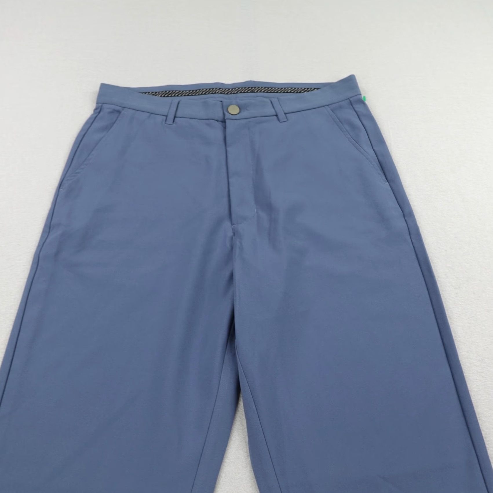 All Blues PRIMO Jogger Pants Mens 32 Tall Blue Tapered Ankle Zip Performance Athleisure Sports Gymswear Mens Size US 32 / EU 48 - 2 Thumbnail