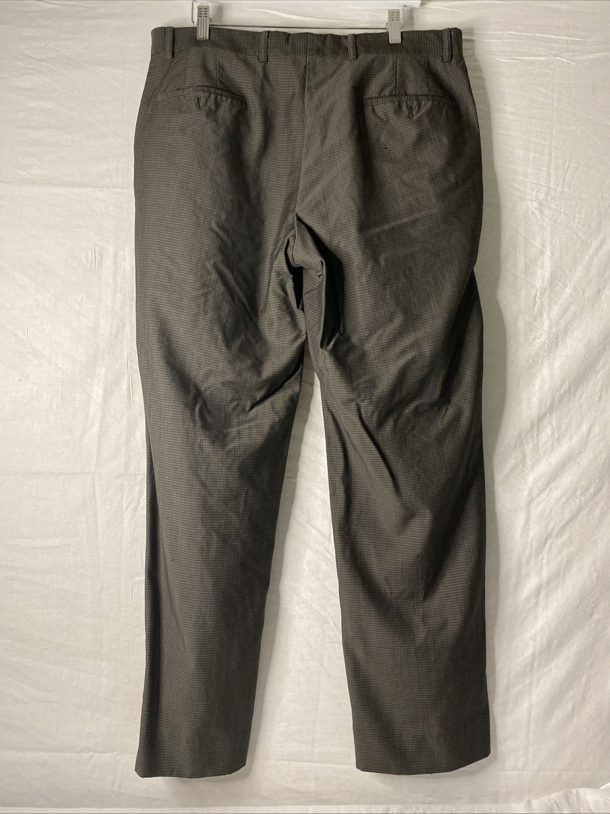 Luxe Zignone Linea Naturale Luxe Gray Mens Pants Sz 36 *DEFECT* Size US 36 / EU 52 - 3 Thumbnail