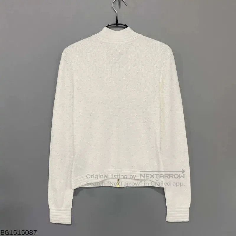 Balmain Balmain Off-White Knit Pullover for Women . Size XXS / US 00 / IT 34 - 3 Thumbnail