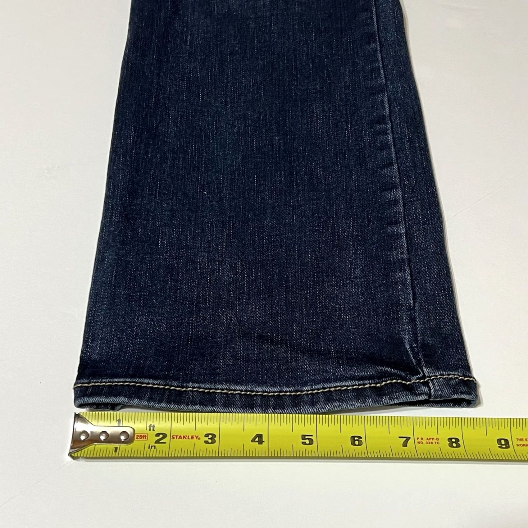 Silver Jeans Co. VINTAGE Silver Jeans Co Britt Slim Boot Jeans Womens 33x31 33x30 Blue Stretch Denim Embroidered Pockets Bootcut Size 24" / US 00 / IT 34 - 7 Thumbnail