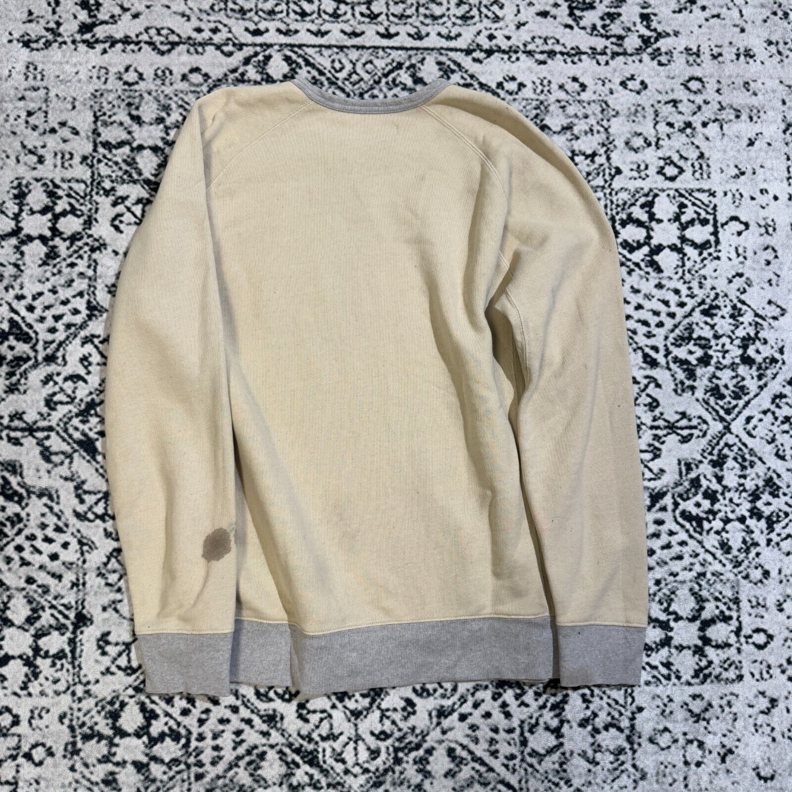 Levi's × Vintage Vintage Levis Unisex Beige Cotton Crewneck Size XL Y2K S Size US XL / EU 56 / 4 - 11 Thumbnail