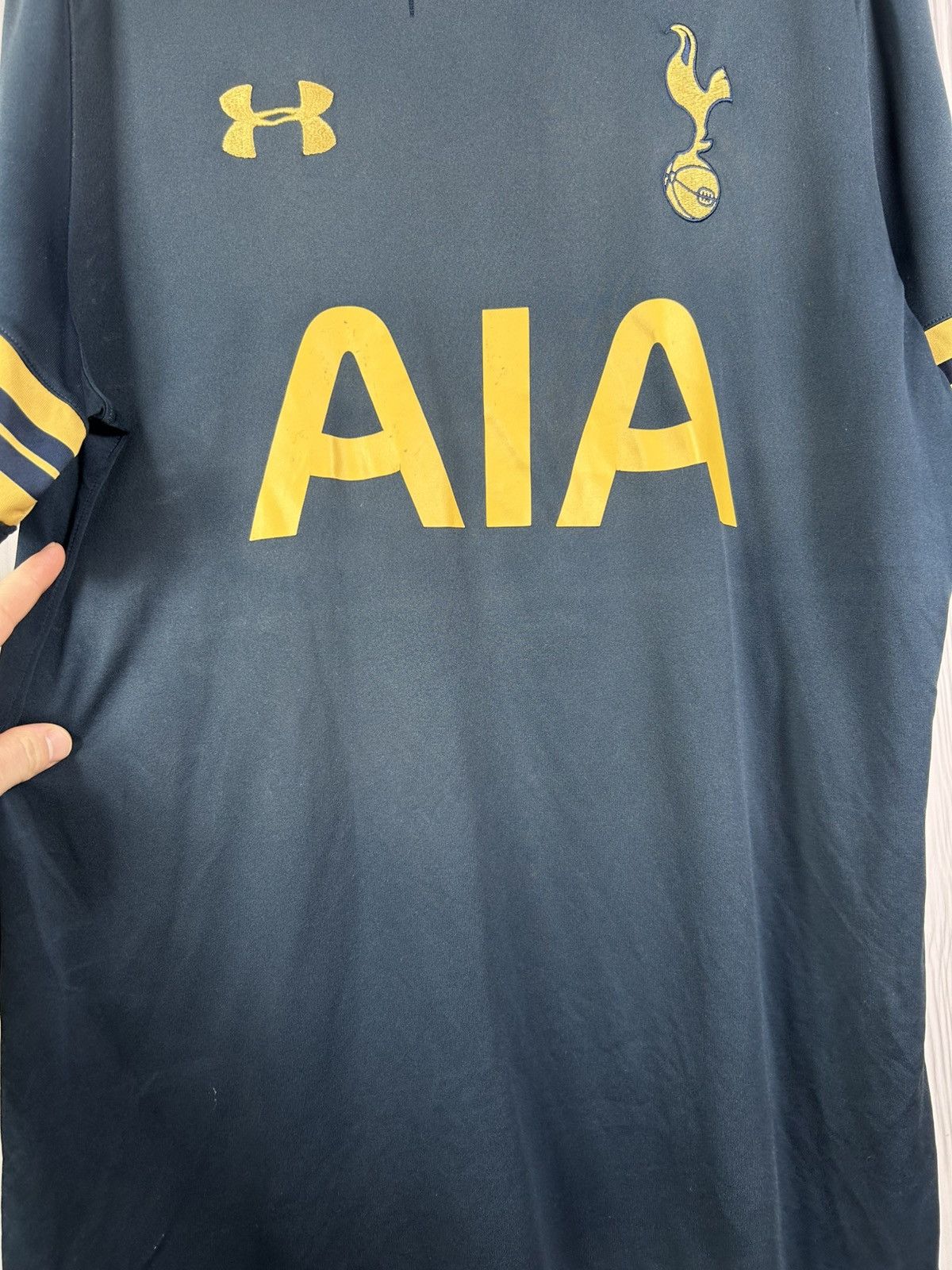 Under Armour TOTTENHAM HOTSPUR 2016/17 Under Armour AWAY FOOTBALL Jersey Size US XL / EU 56 / 4 - 9 Thumbnail