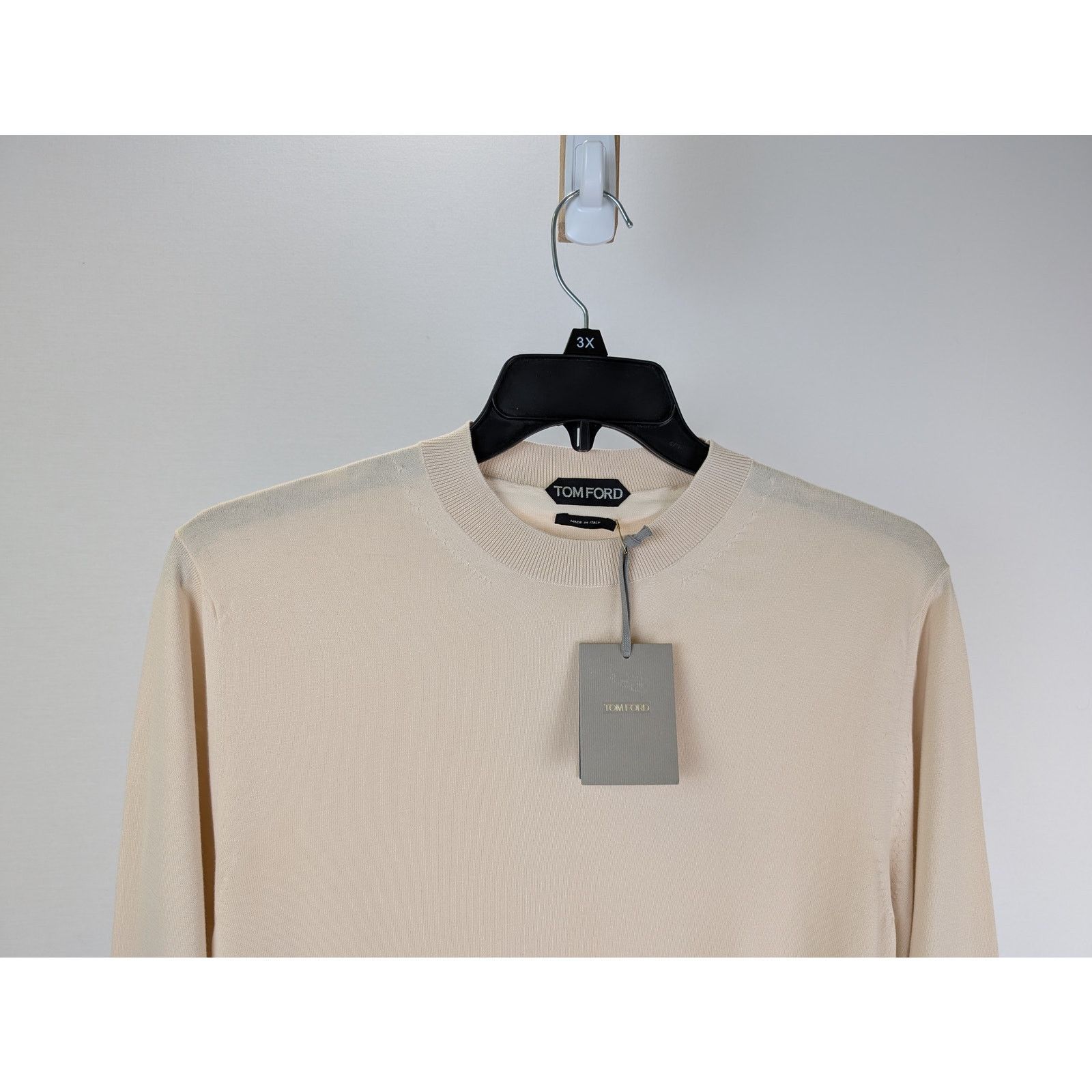 Tom Ford o1rshd1 Q:2 / Sweatshirt in Beige Size US M / EU 48-50 / 2 - 3 Thumbnail