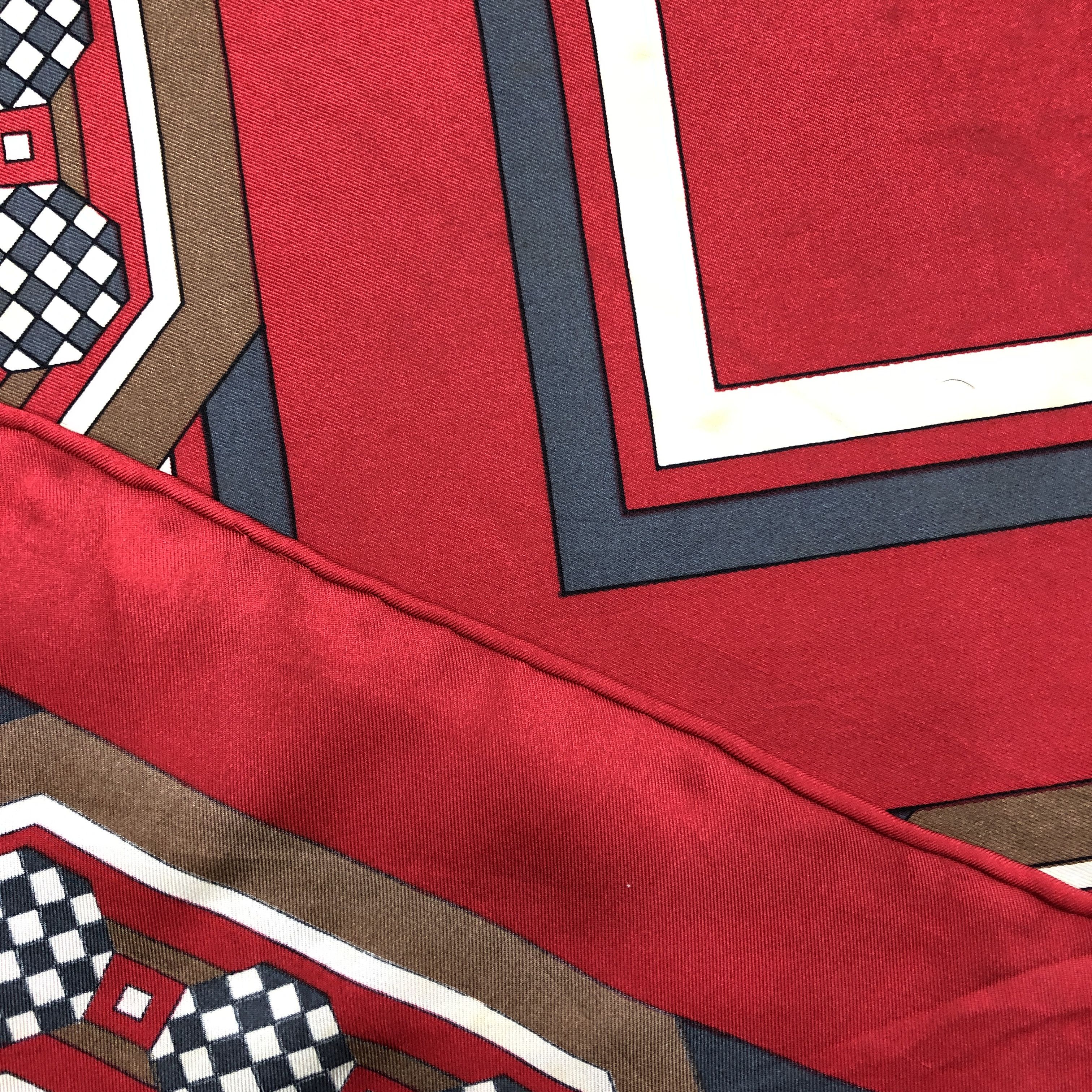 Japanese Brand Vintage SILK Scarf Twill Stole Wraps Scarves - GF60019 Size ONE SIZE - 6 Thumbnail