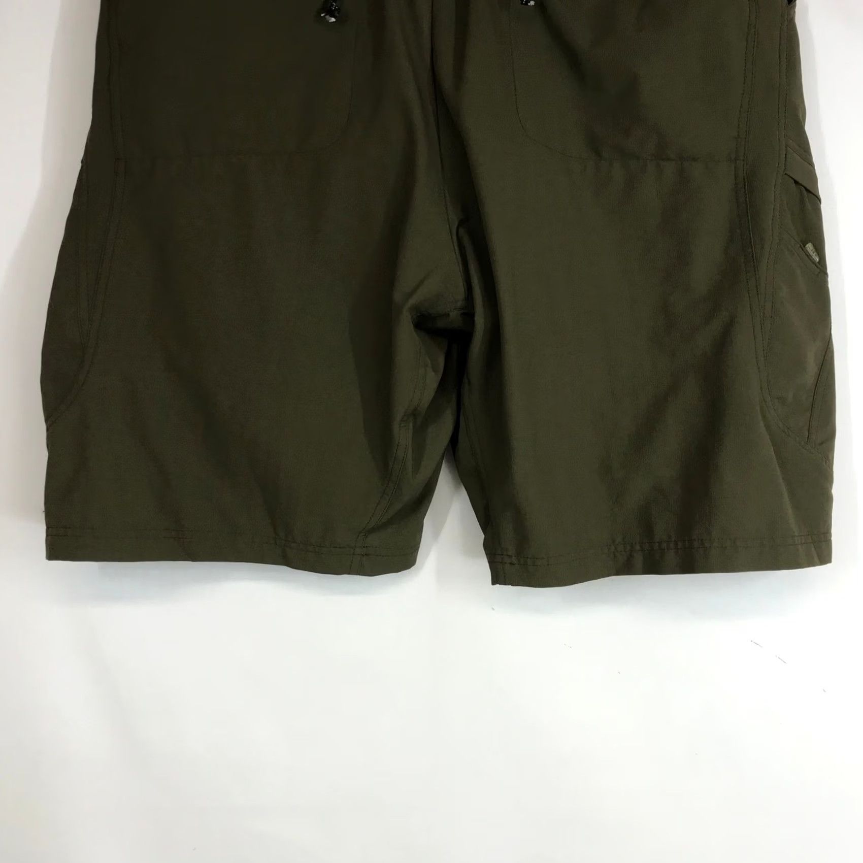 Vintage Navora Men's Olive Green Cargo Shorts XL Nylon Spandex Outdoor Athletic Pockets Belted Quick Dry Breathable Summer Spring Fall Hiking Cycling Bike Size US 36 / EU 52 - 6 Thumbnail
