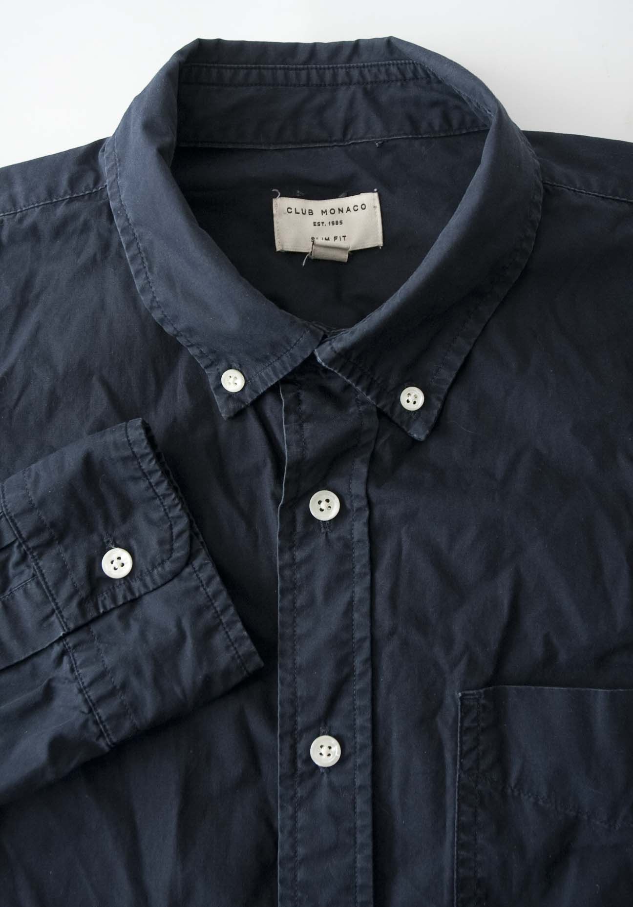 G-Star Club Monaco Shirt Slim Fit Size L Dark Blue Size US L / EU 52-54 / 3 - 1 Thumbnail