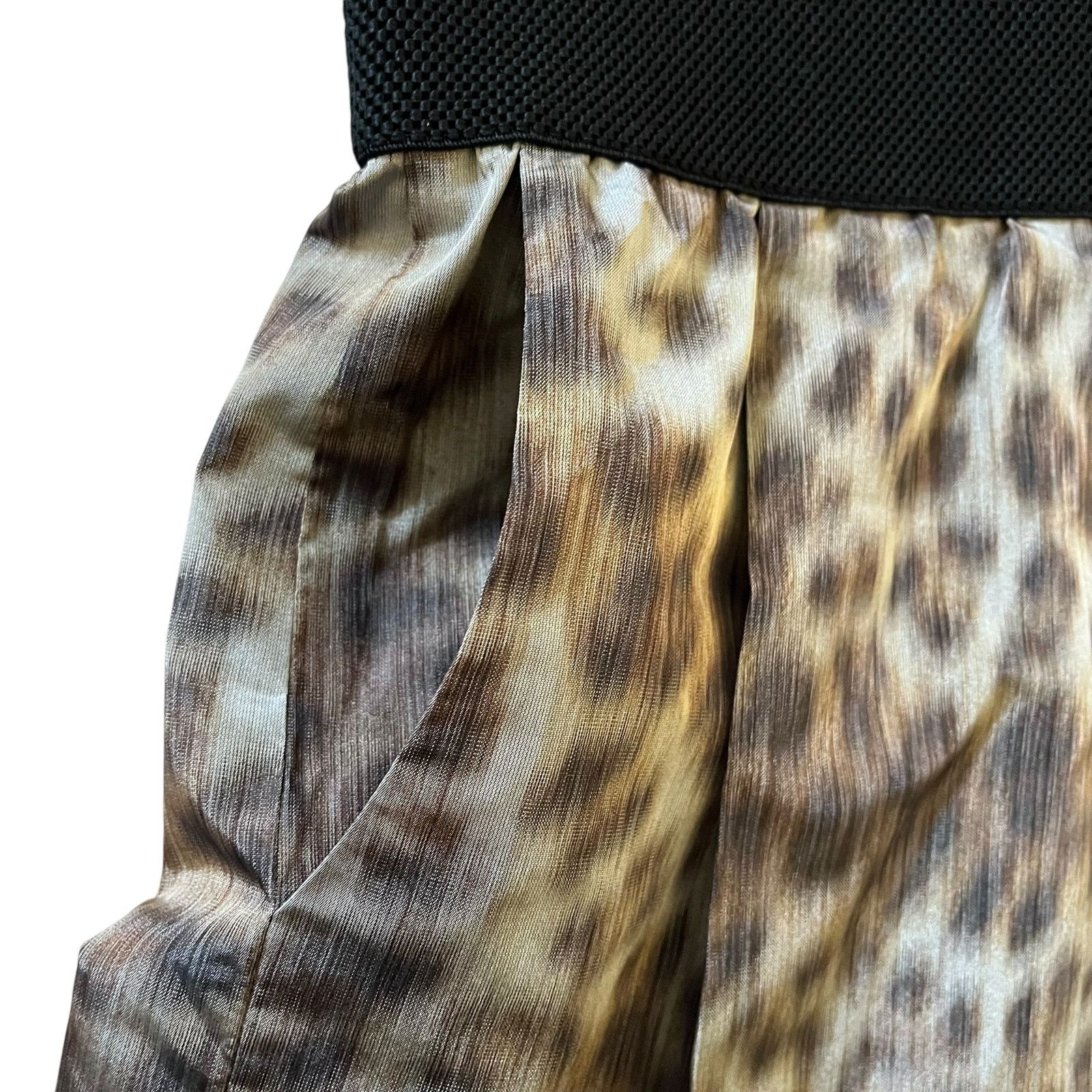 Veronica Beard Veronica Beard Leopard Print Silk Pleated Mini Skirt Size 28" / US 6 / IT 42 - 7 Thumbnail