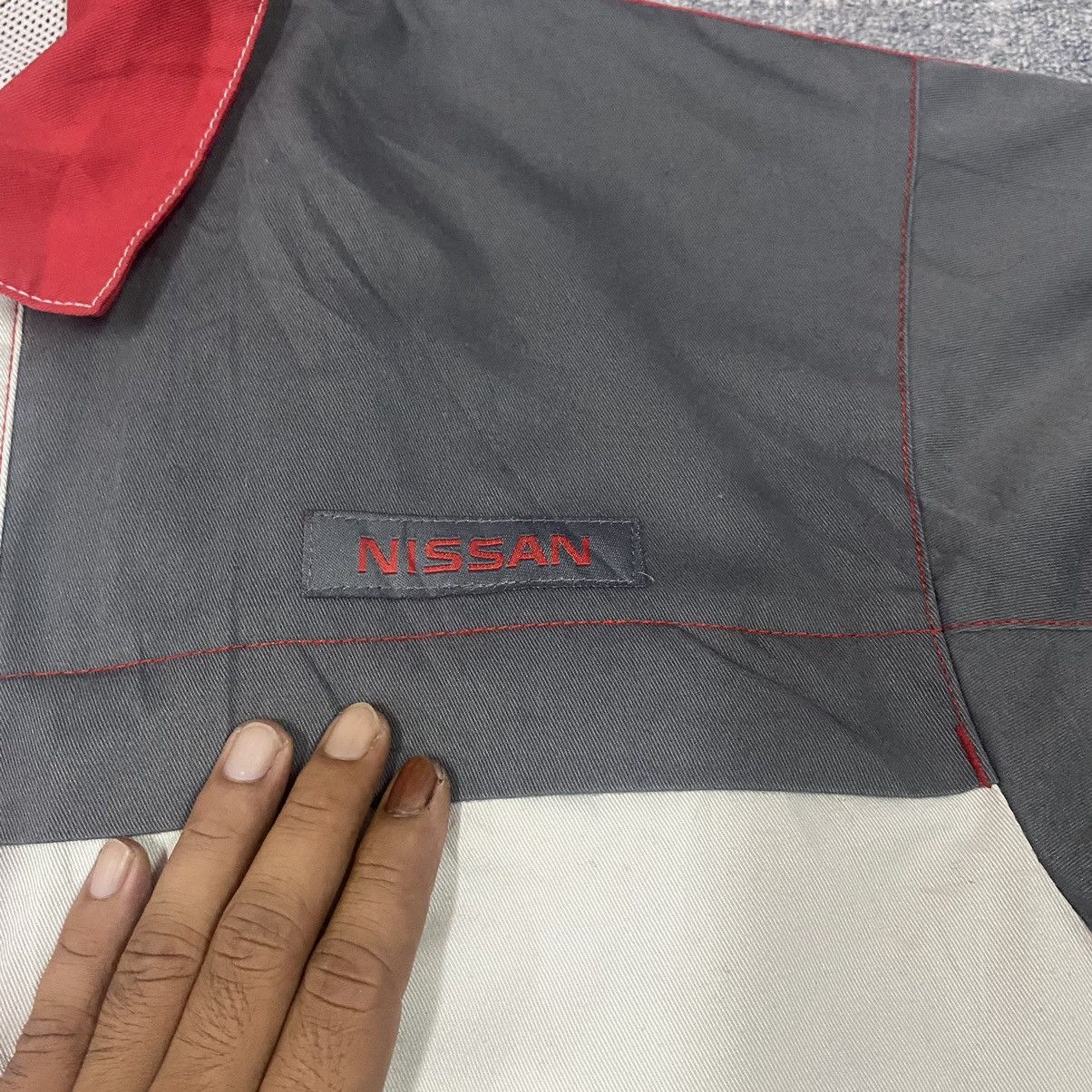 Japanese Brand Vintage Japan Racing Nissan Button Up Workwear Jacket Size US XL / EU 56 / 4 - 5 Thumbnail
